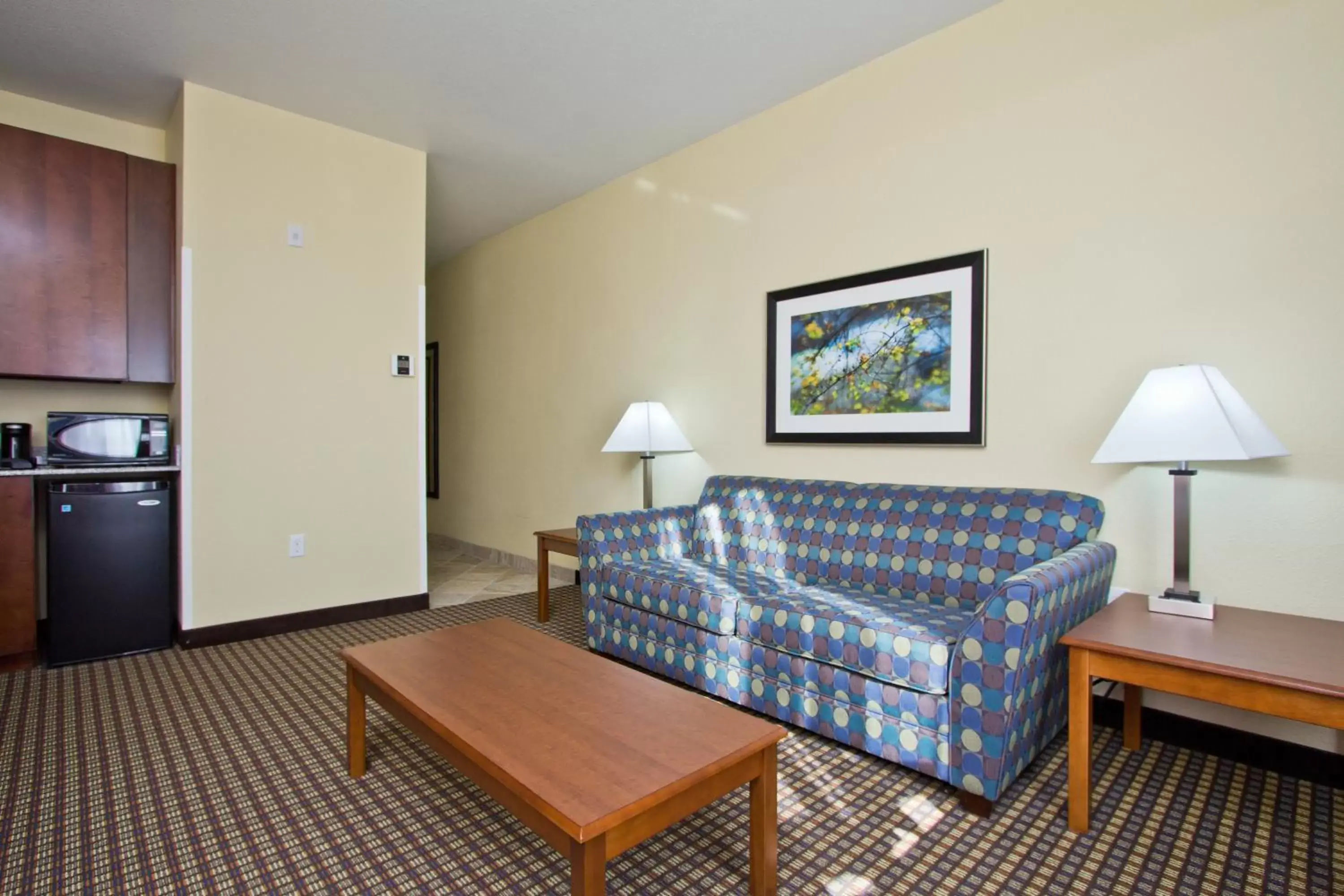 Photo of the whole room, Seating Area in Holiday Inn Express and Suites Denver East Peoria Street, an IHG Hotel