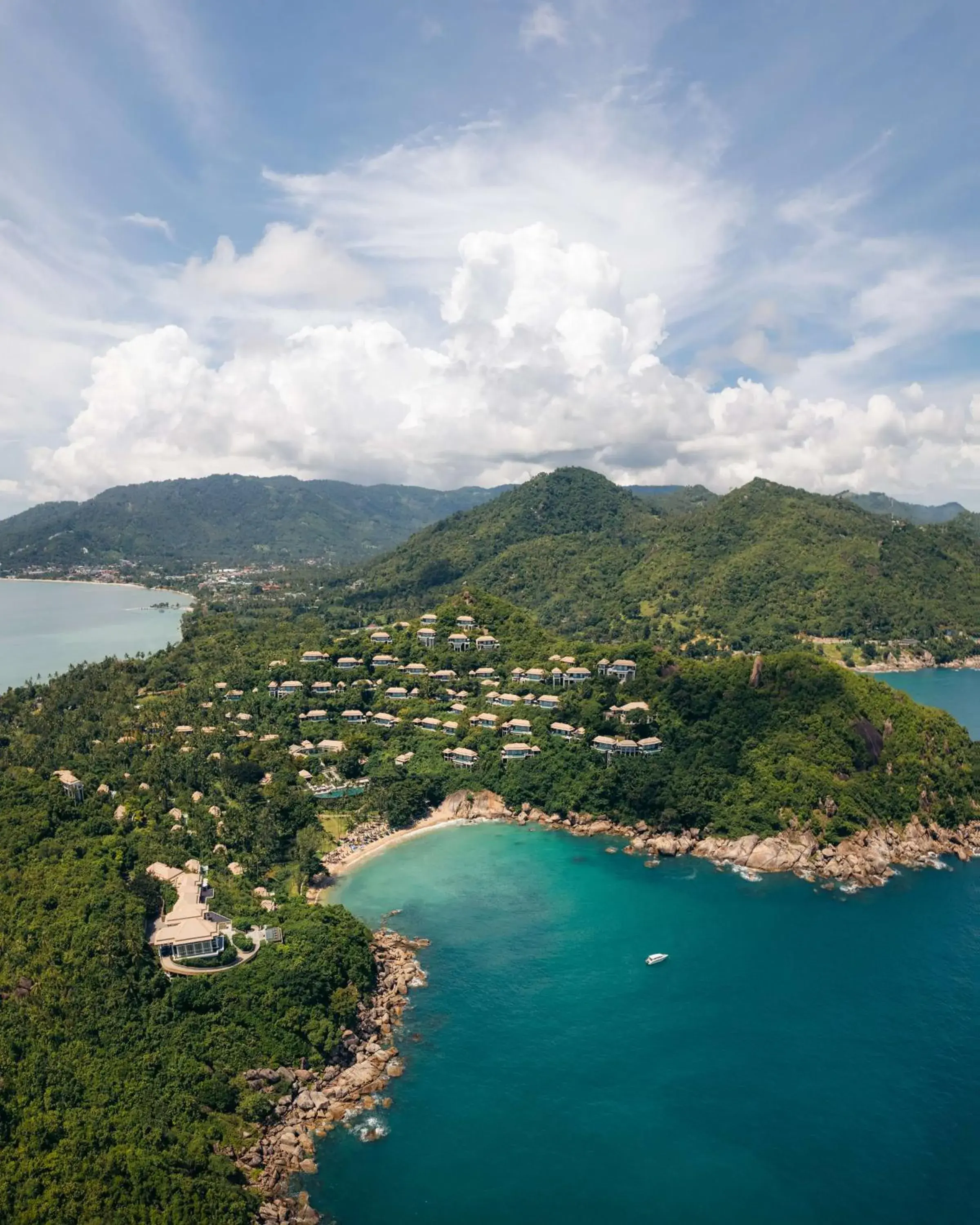 Property building, Bird's-eye View in Banyan Tree Samui - SHA Extra Plus