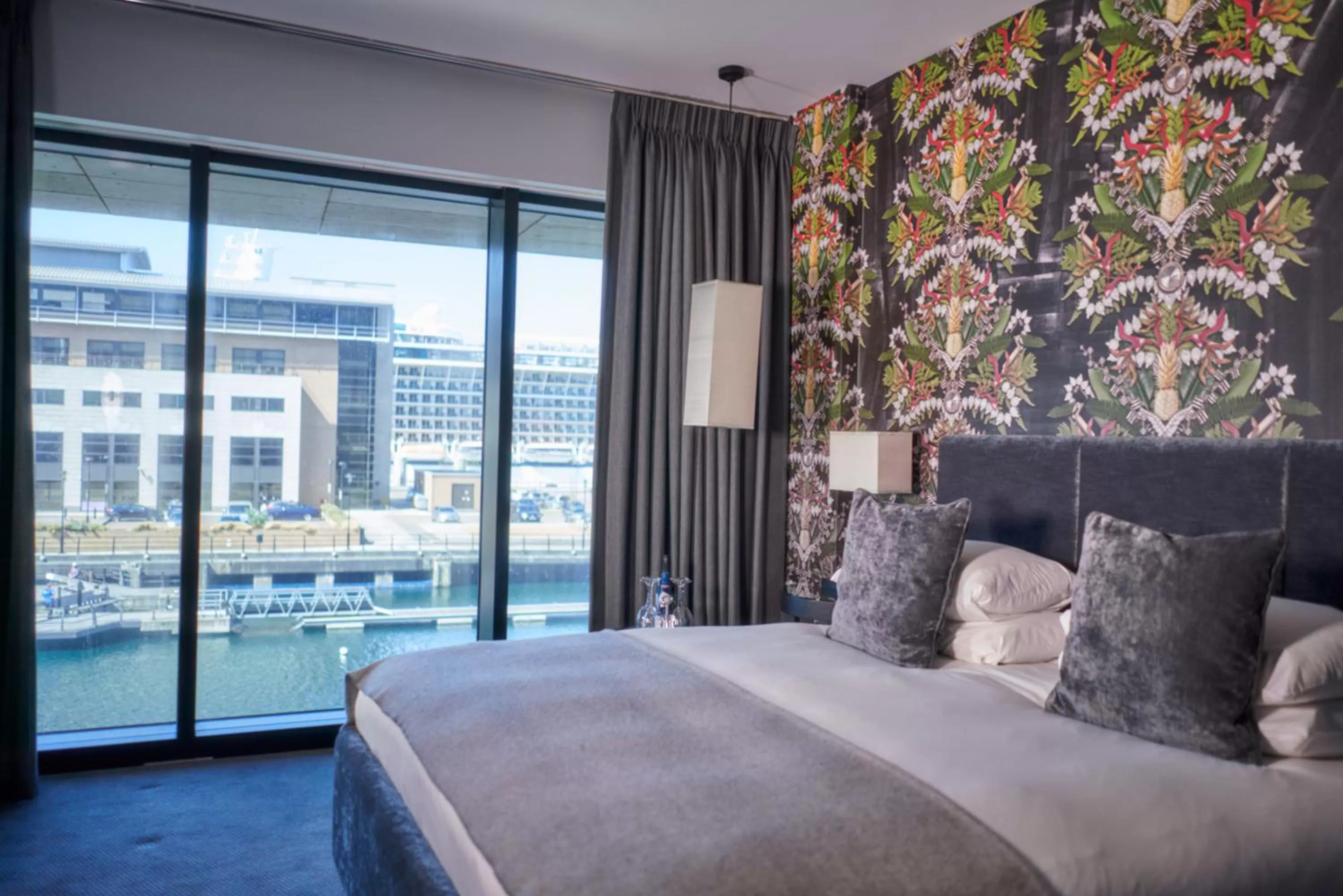 Bedroom, Bed in Malmaison Liverpool