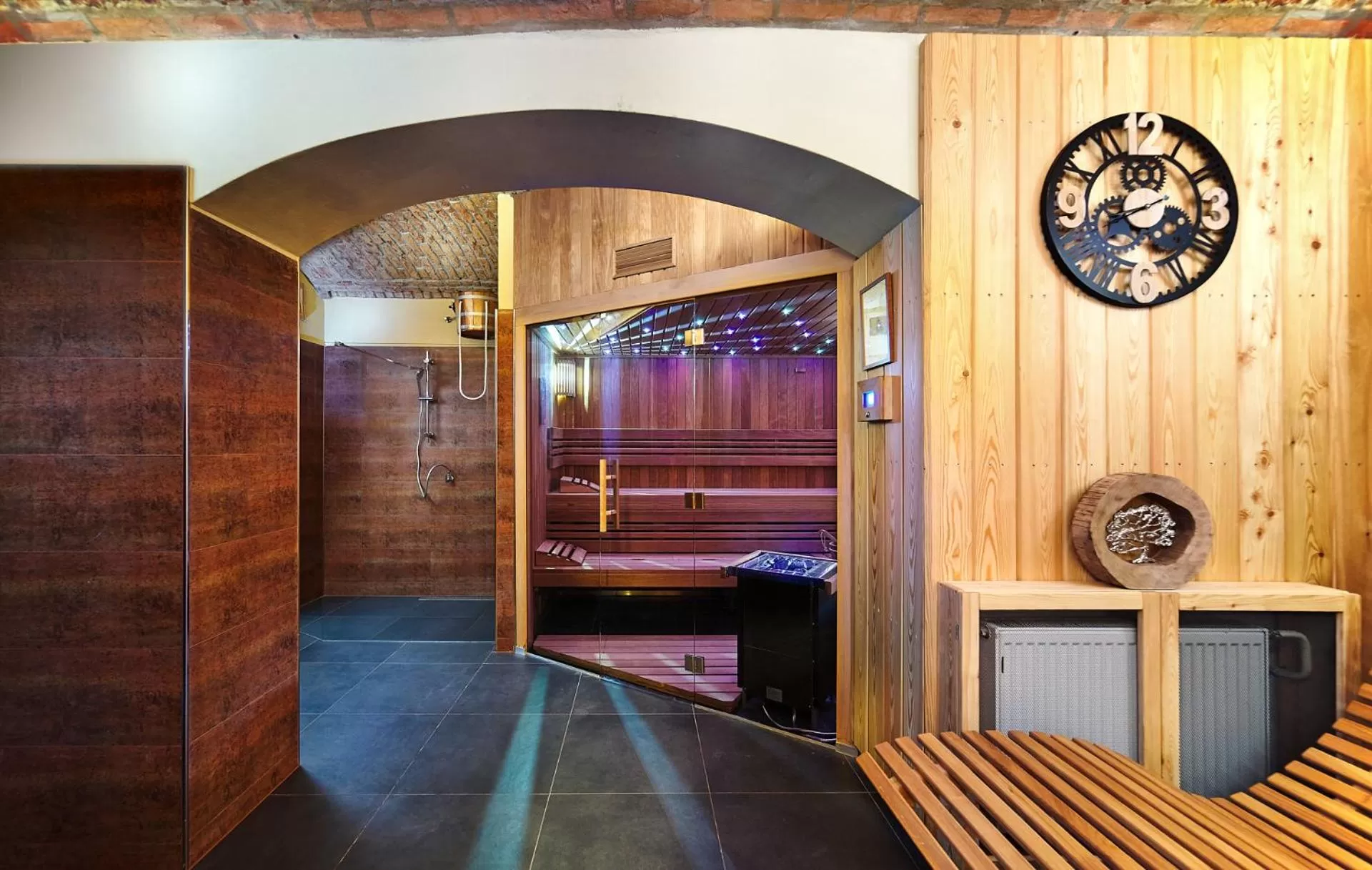 Sauna in Green Garden Hotel