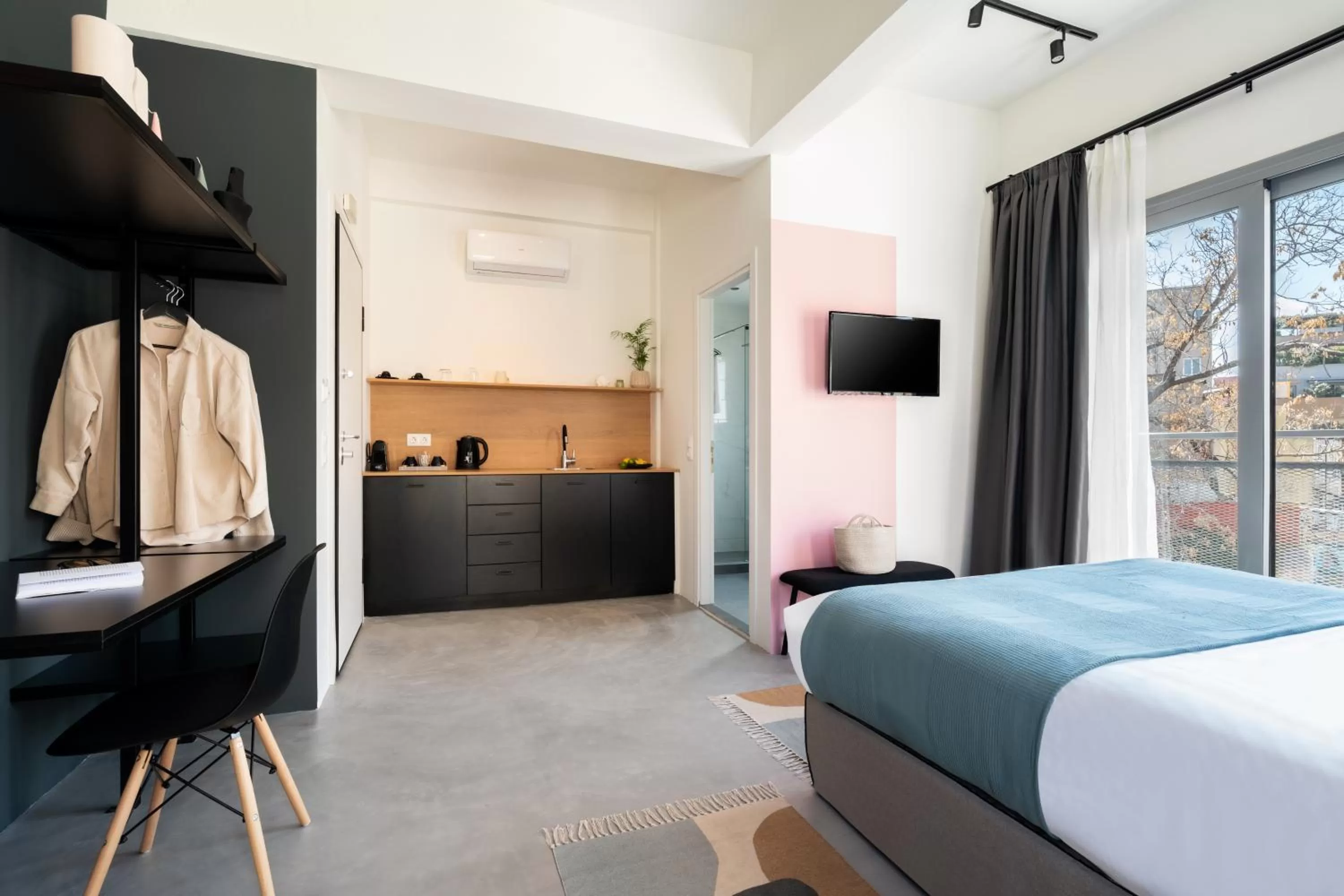 Photo of the whole room, Bed in Play Psyri Athens a member of Brown Hotels