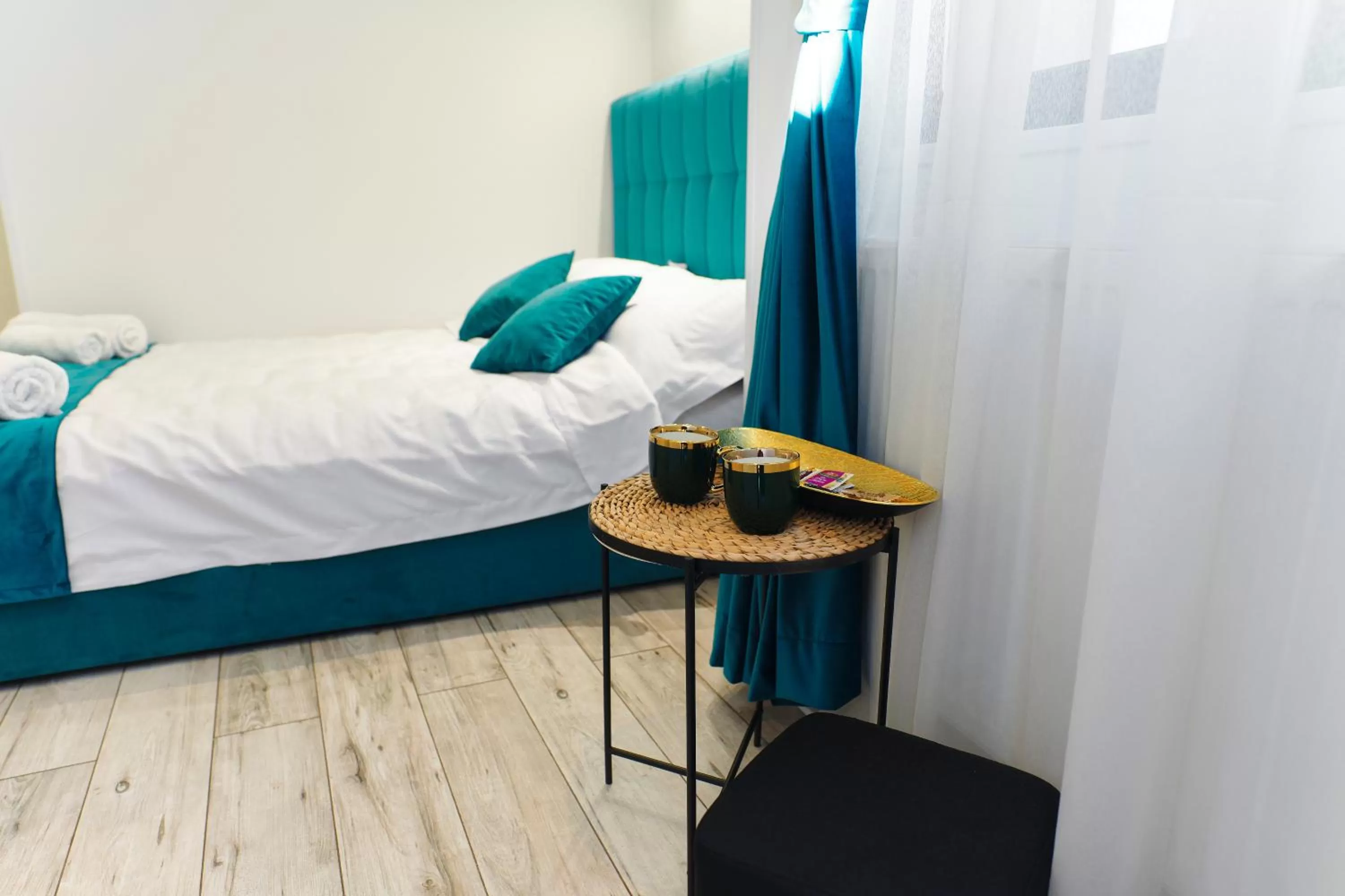 Bed in Bella House Apartaments