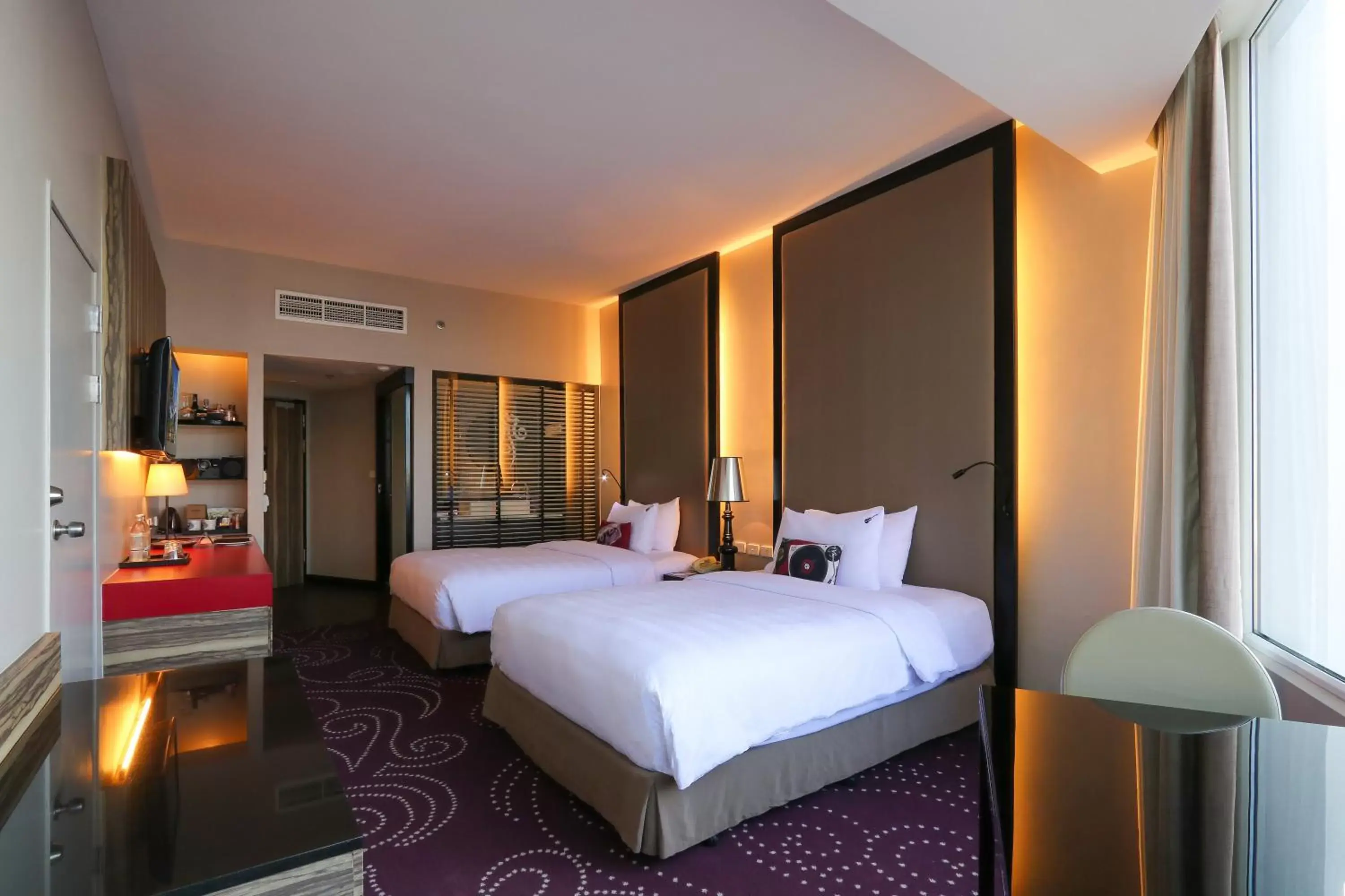 Bed in Hard Rock Hotel Pattaya (SHA Plus)