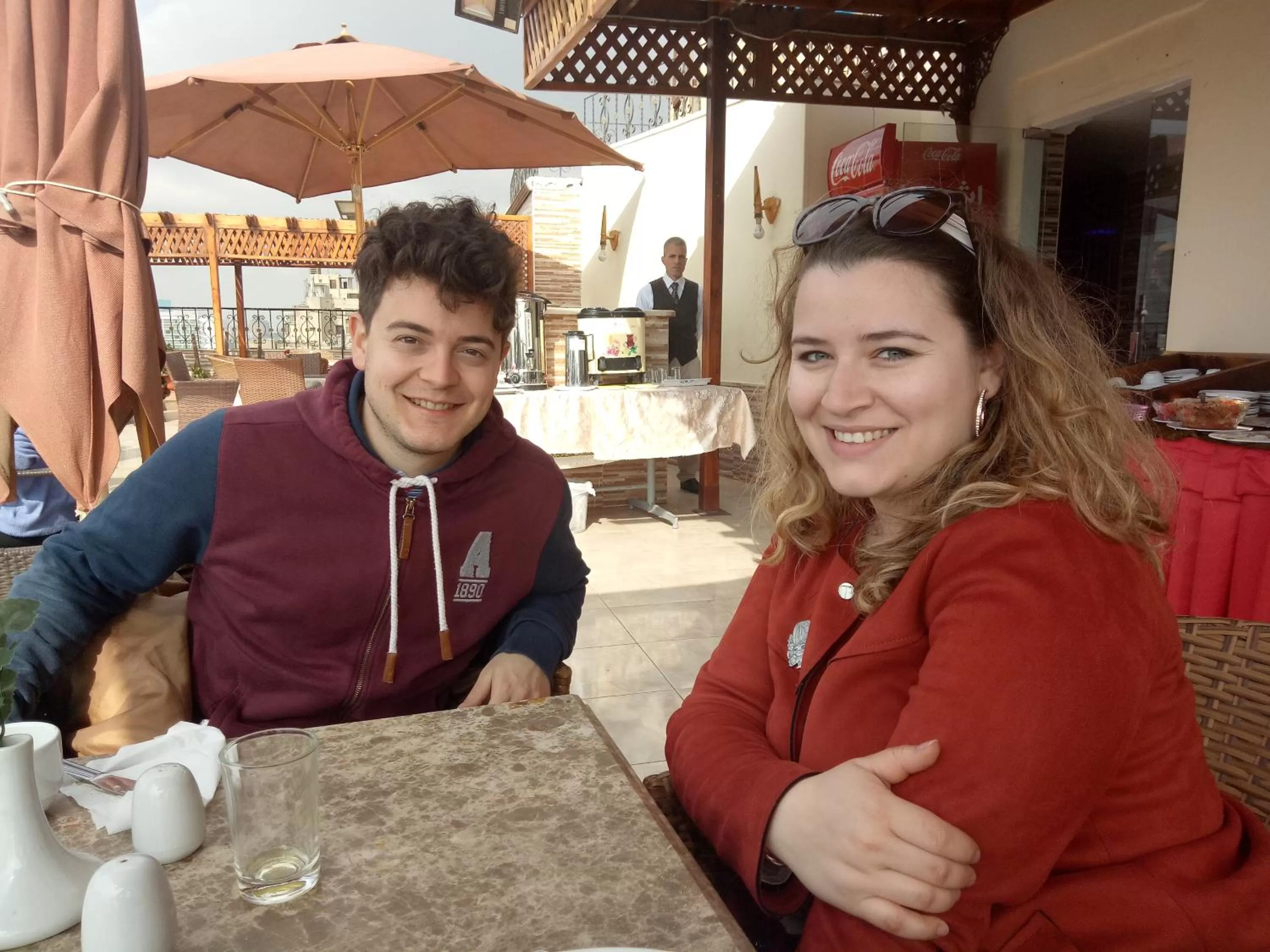 Balcony/Terrace in Amin Hotel