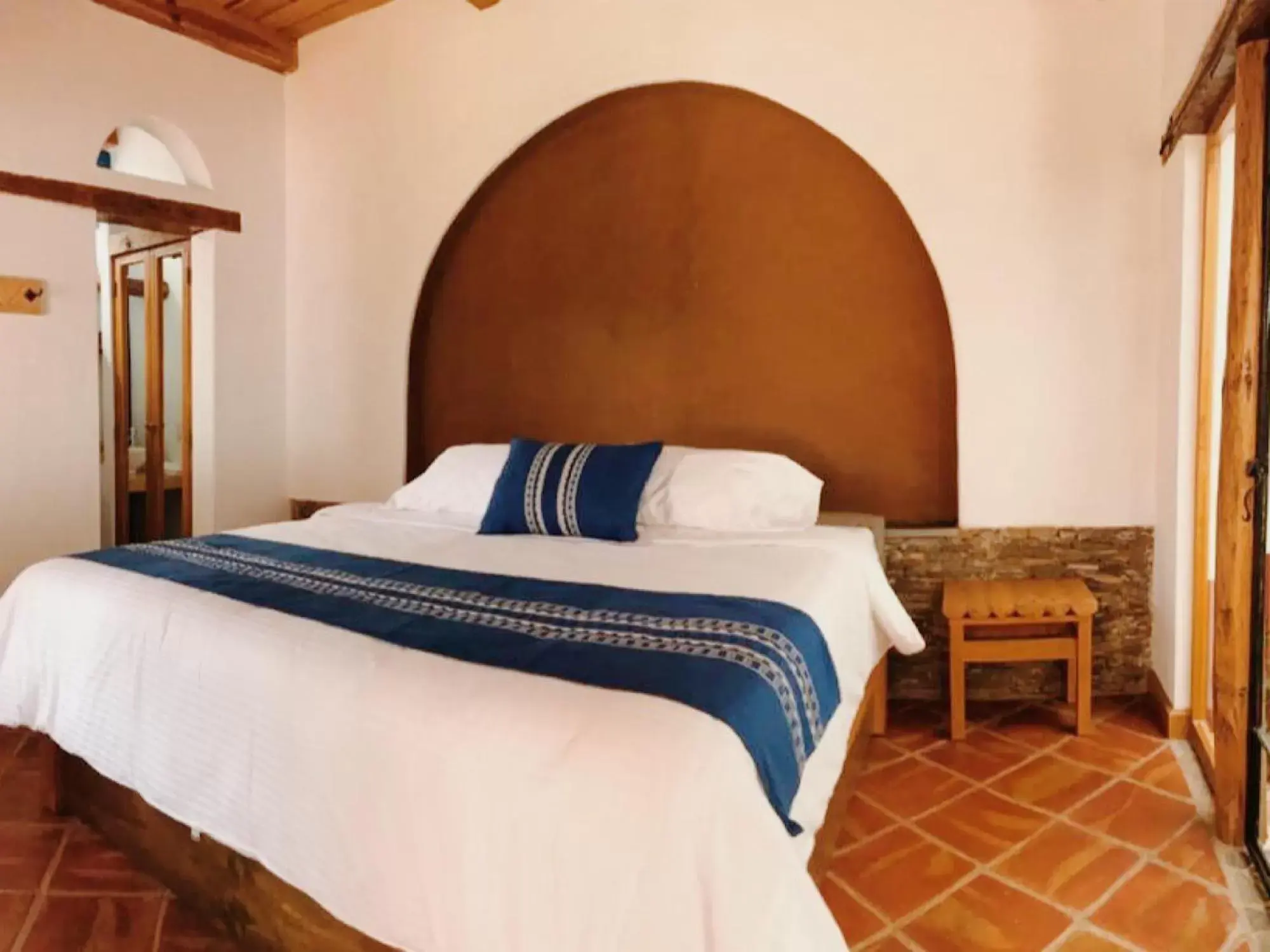 Bed in Posada la Manzanilla