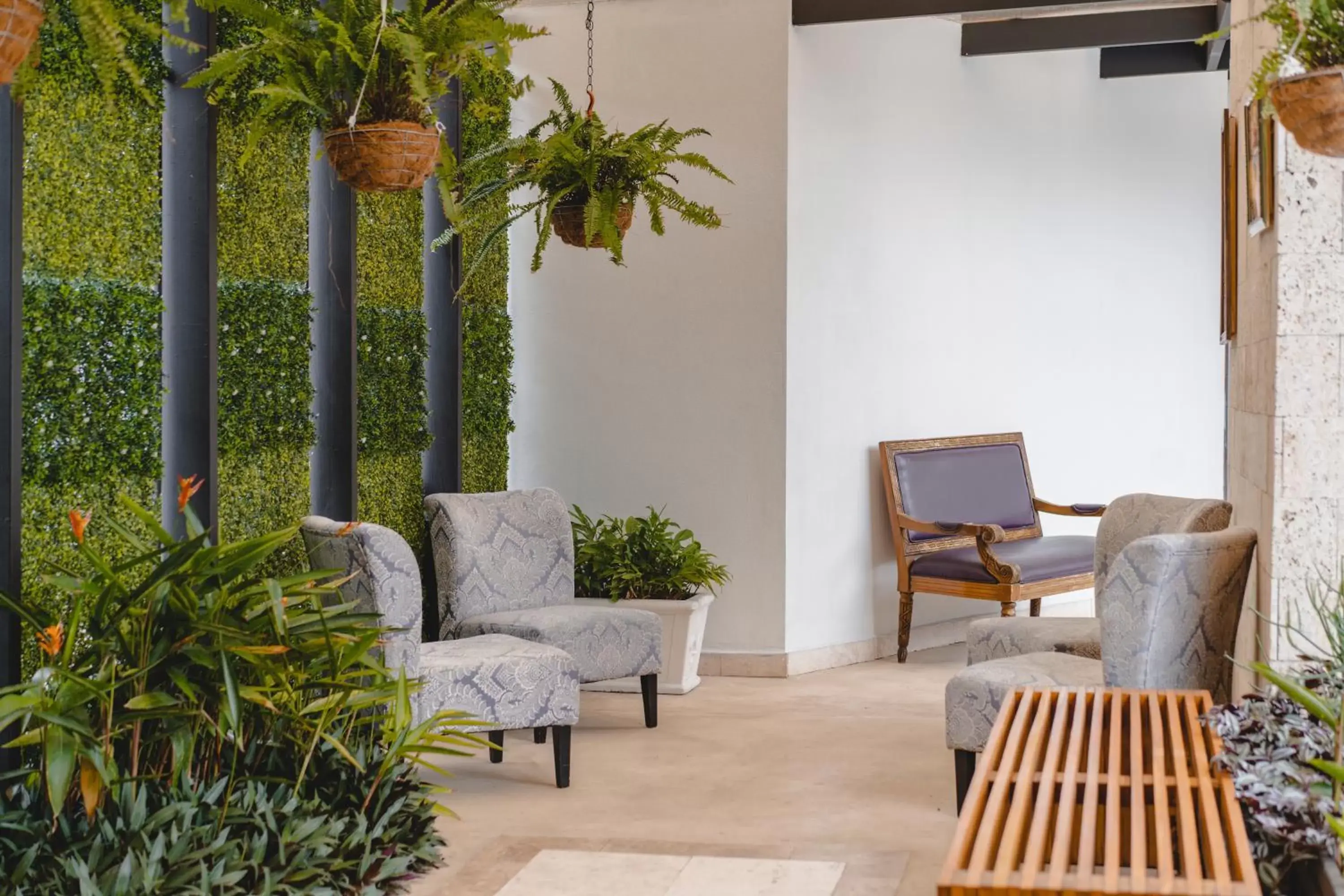 Patio, Seating Area in KC Hotel San Jose