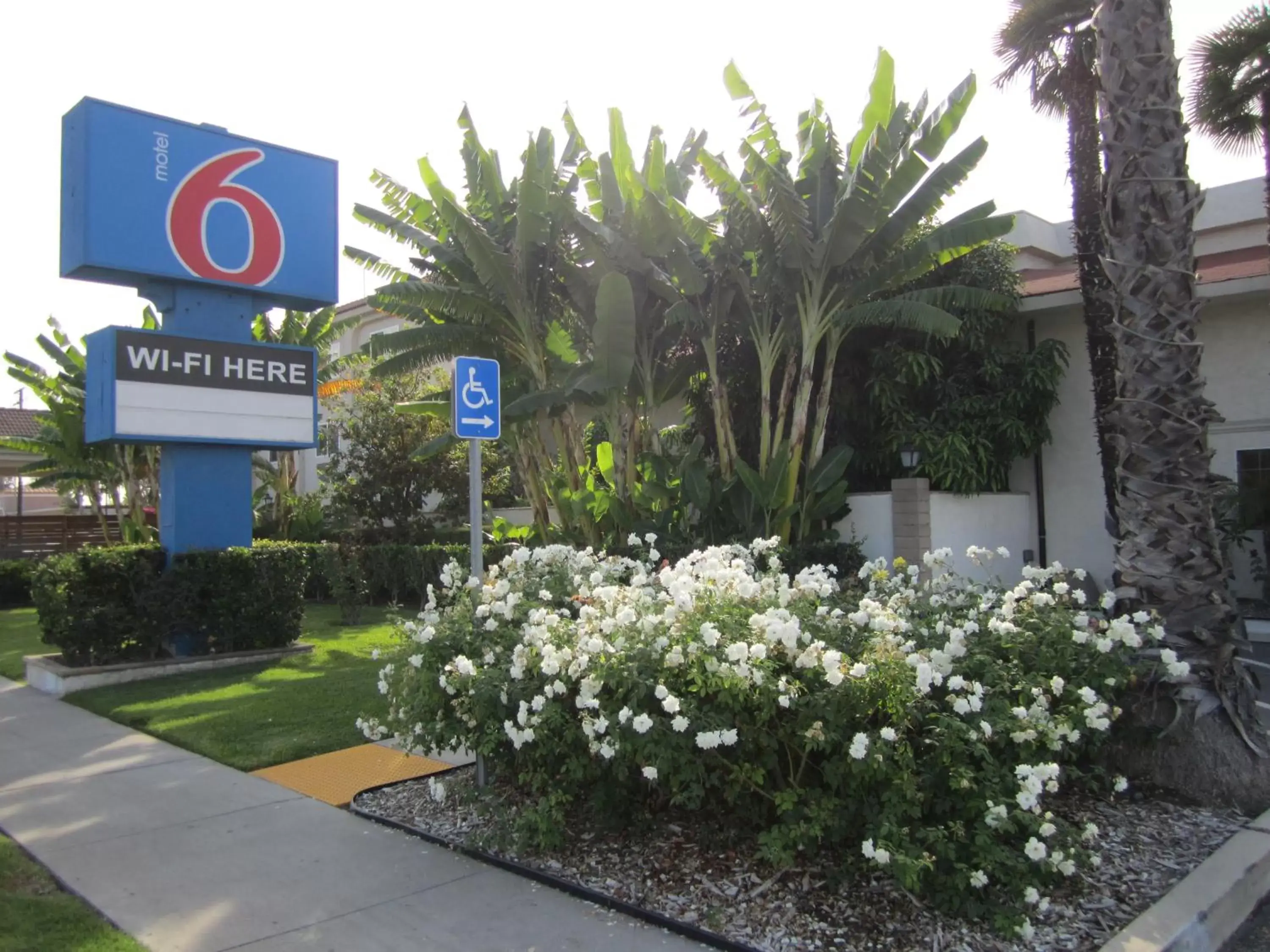 Facade/entrance, Property Building in Motel 6-Anaheim, CA