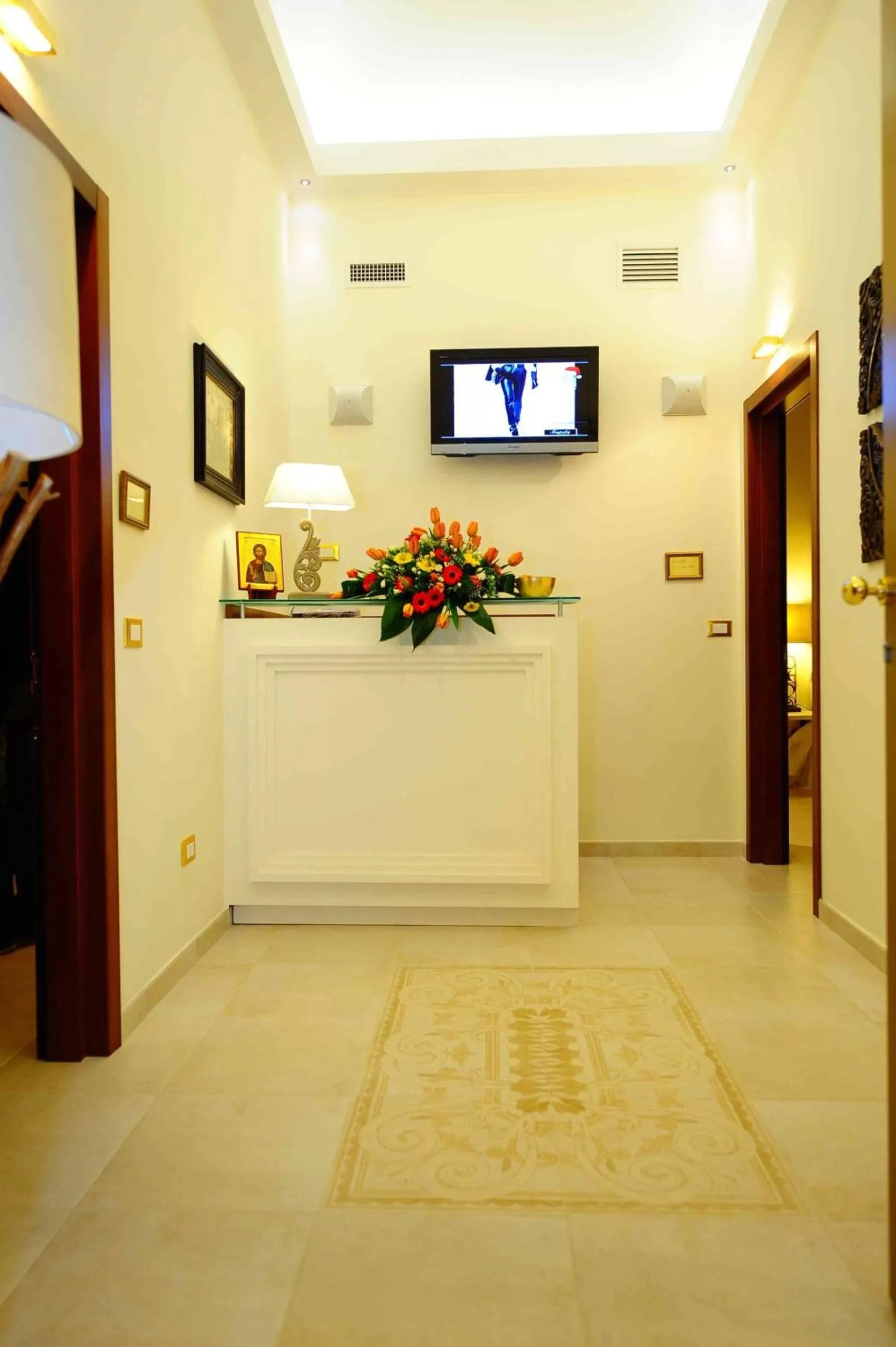 Lobby or reception in La Civetta