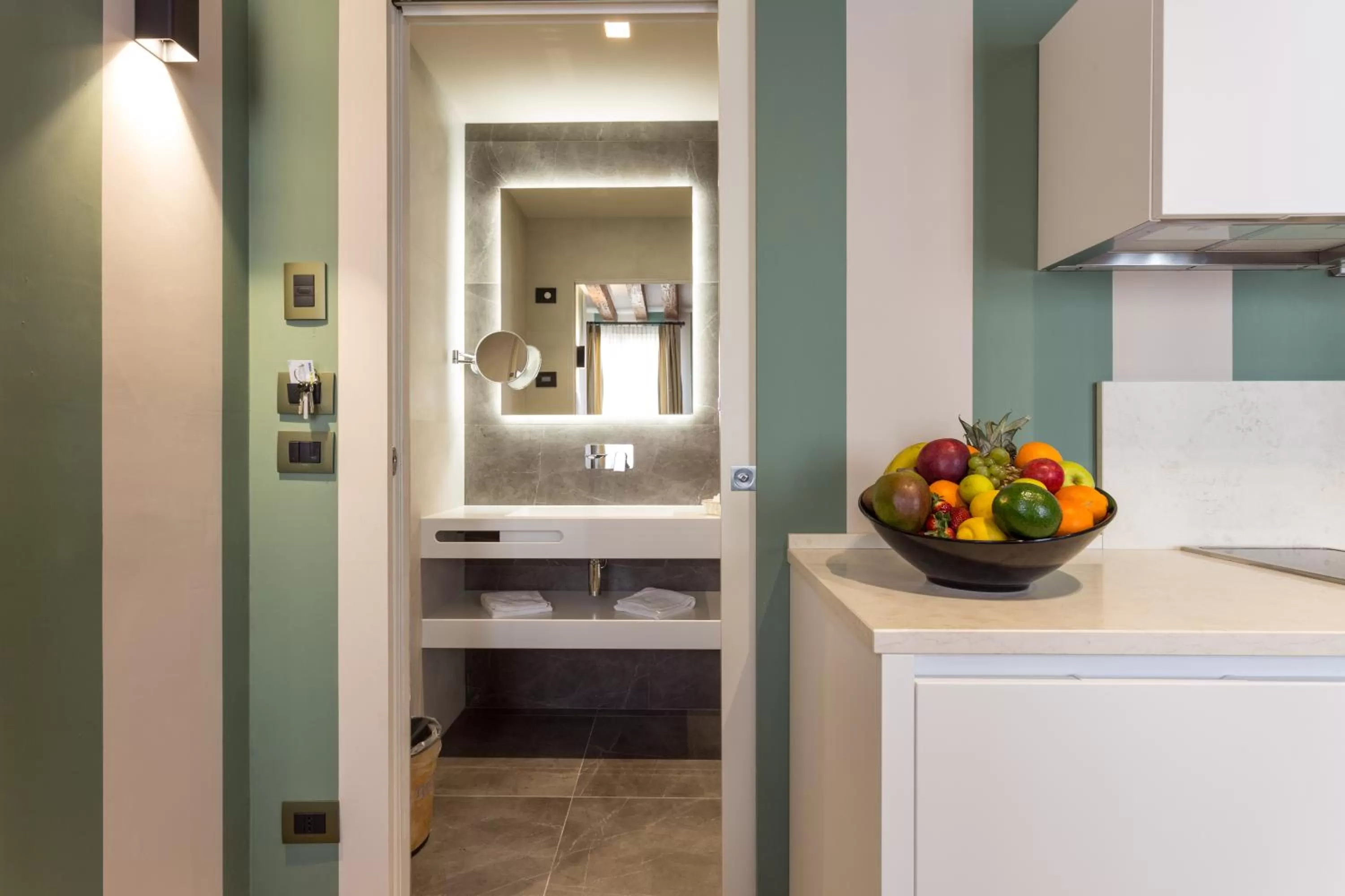 Bathroom in Hotel Tiziano