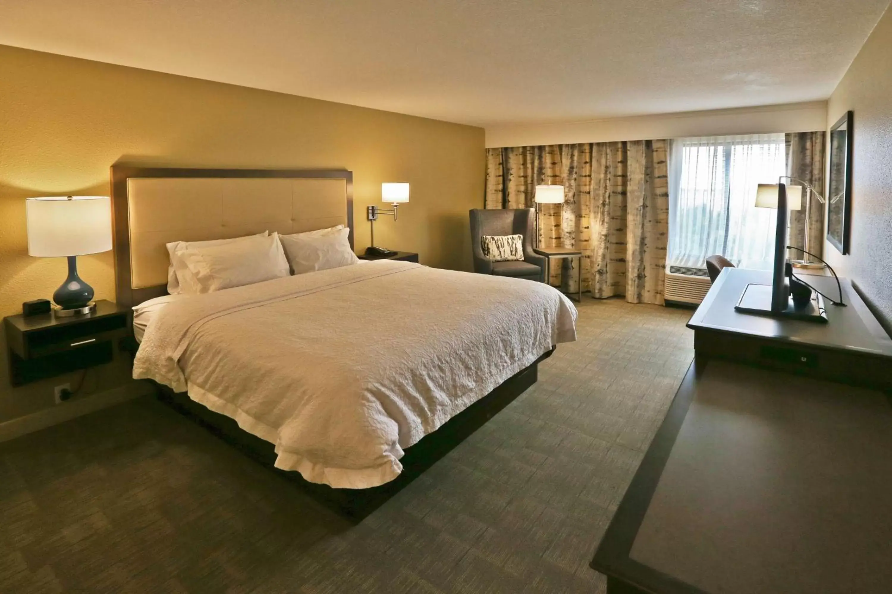 Bedroom, Bed in Hampton Inn Billings