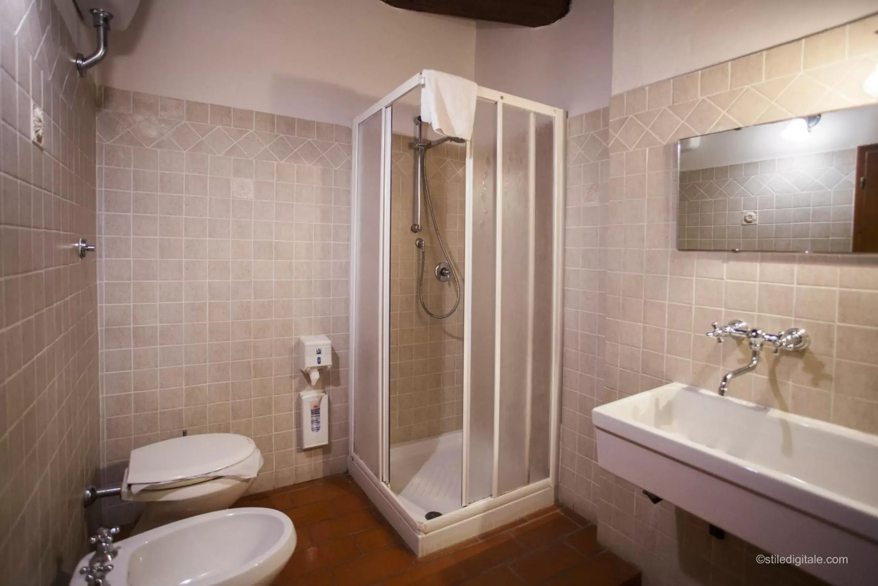 Bathroom in Tenuta Il Burchio