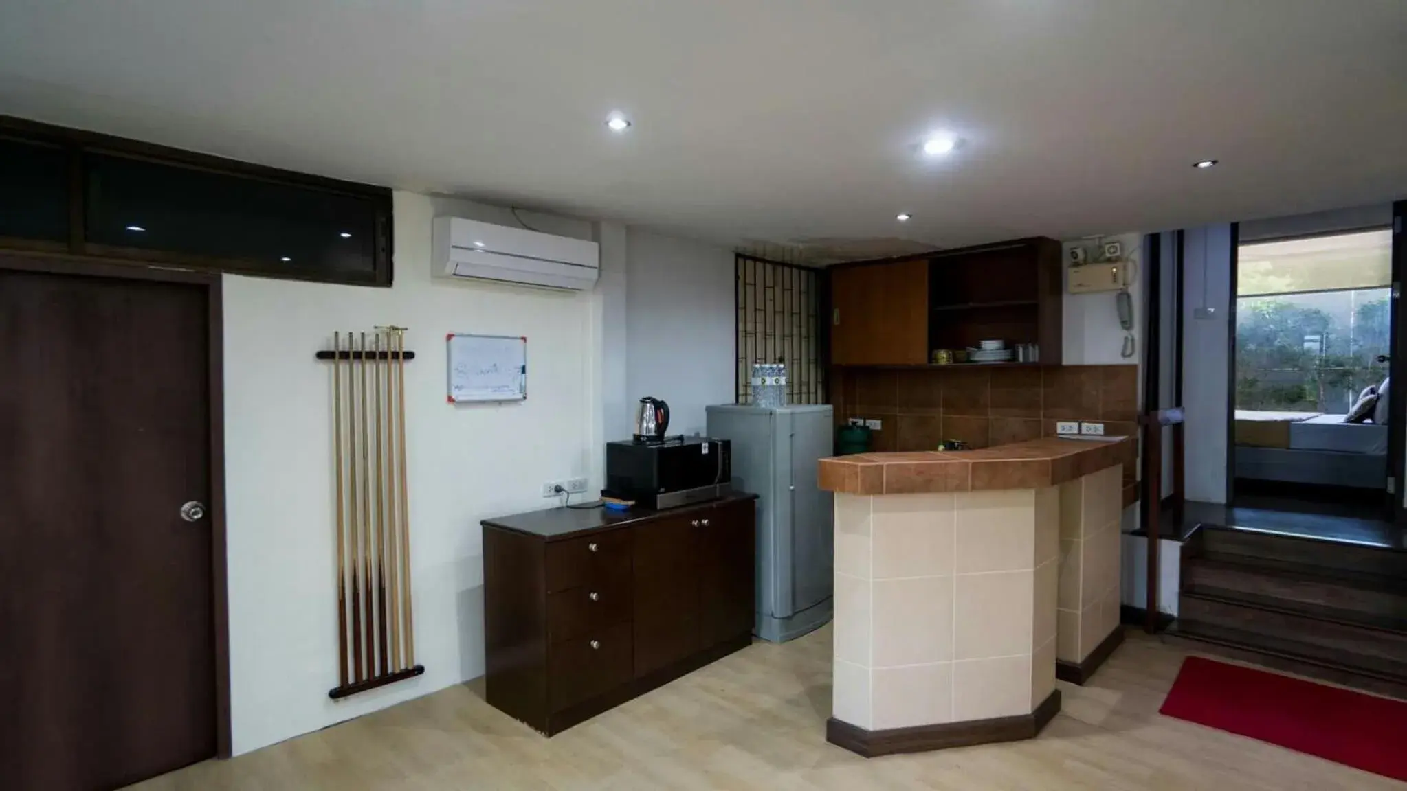 Living room, Kitchen/Kitchenette in Villa Navin