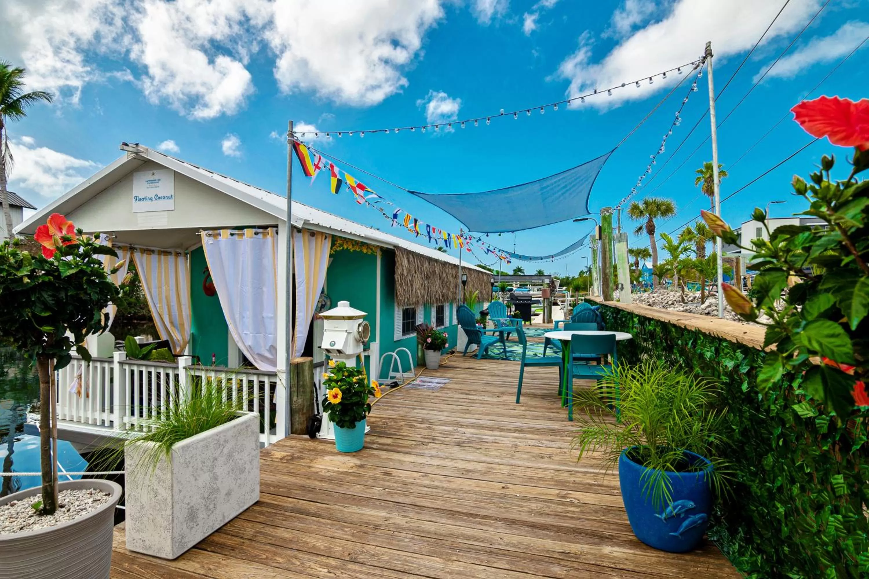 Garden view in Latitude 26 Waterfront Resort and Marina