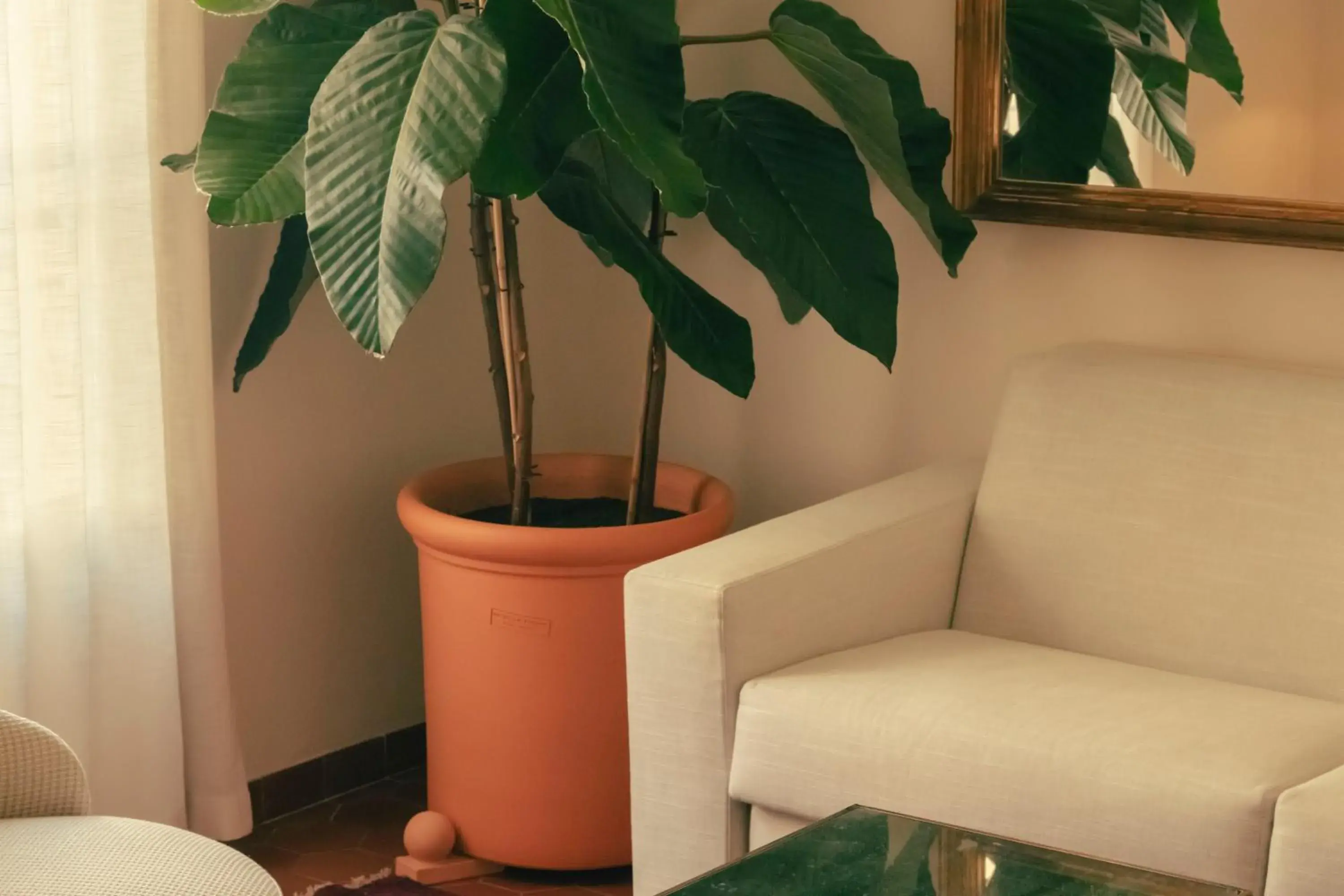 Decorative detail, Seating Area in Hotel la Ponche