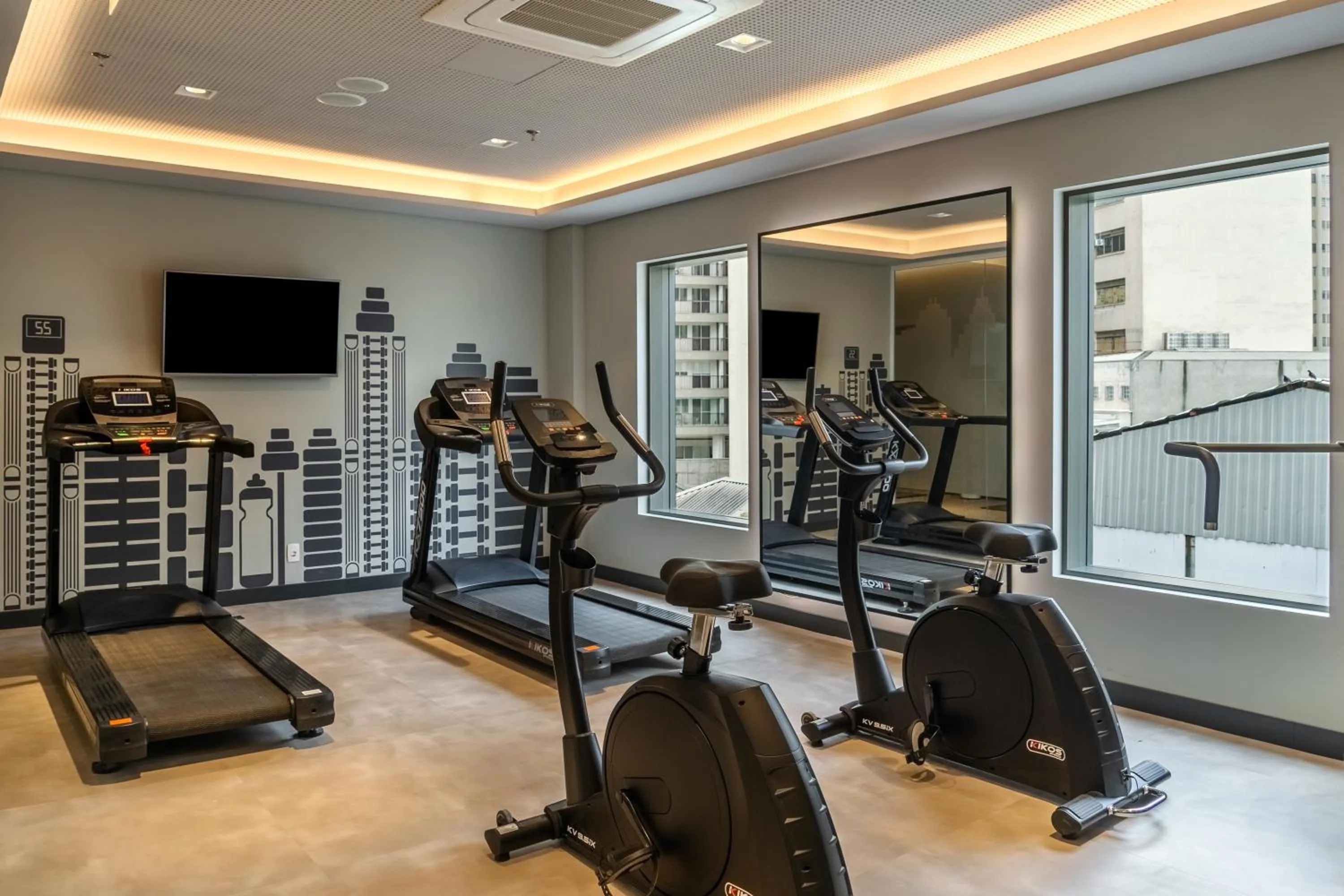 Fitness centre/facilities in Ibis Styles SP Centro