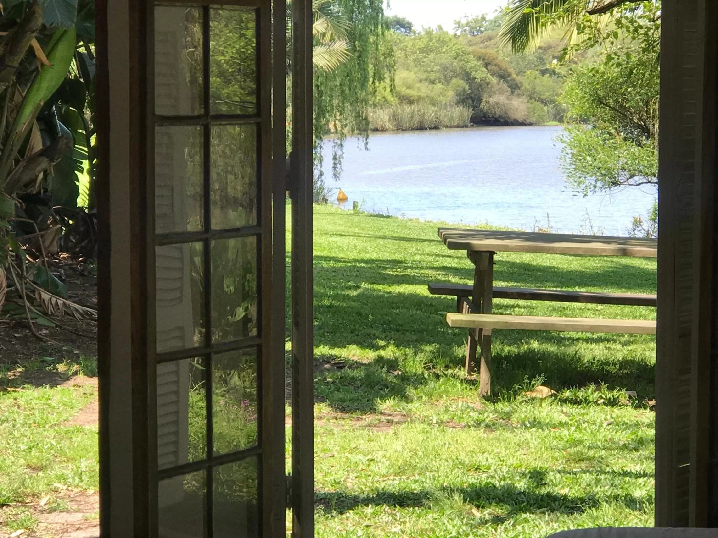 River view in Charqueada Santa Rita Pousada de Charme