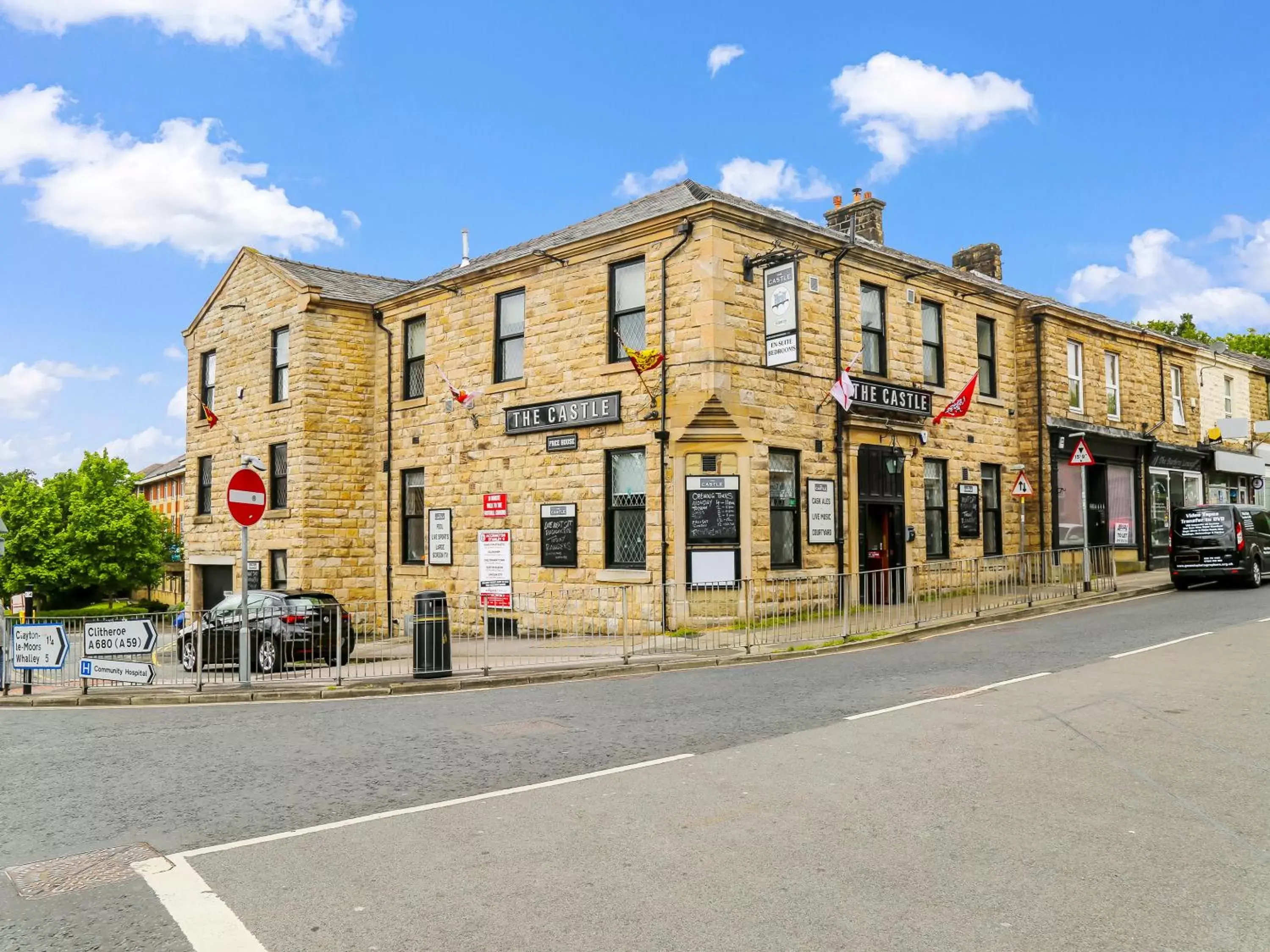 Property Building in OYO Castle Hotel, Accrington