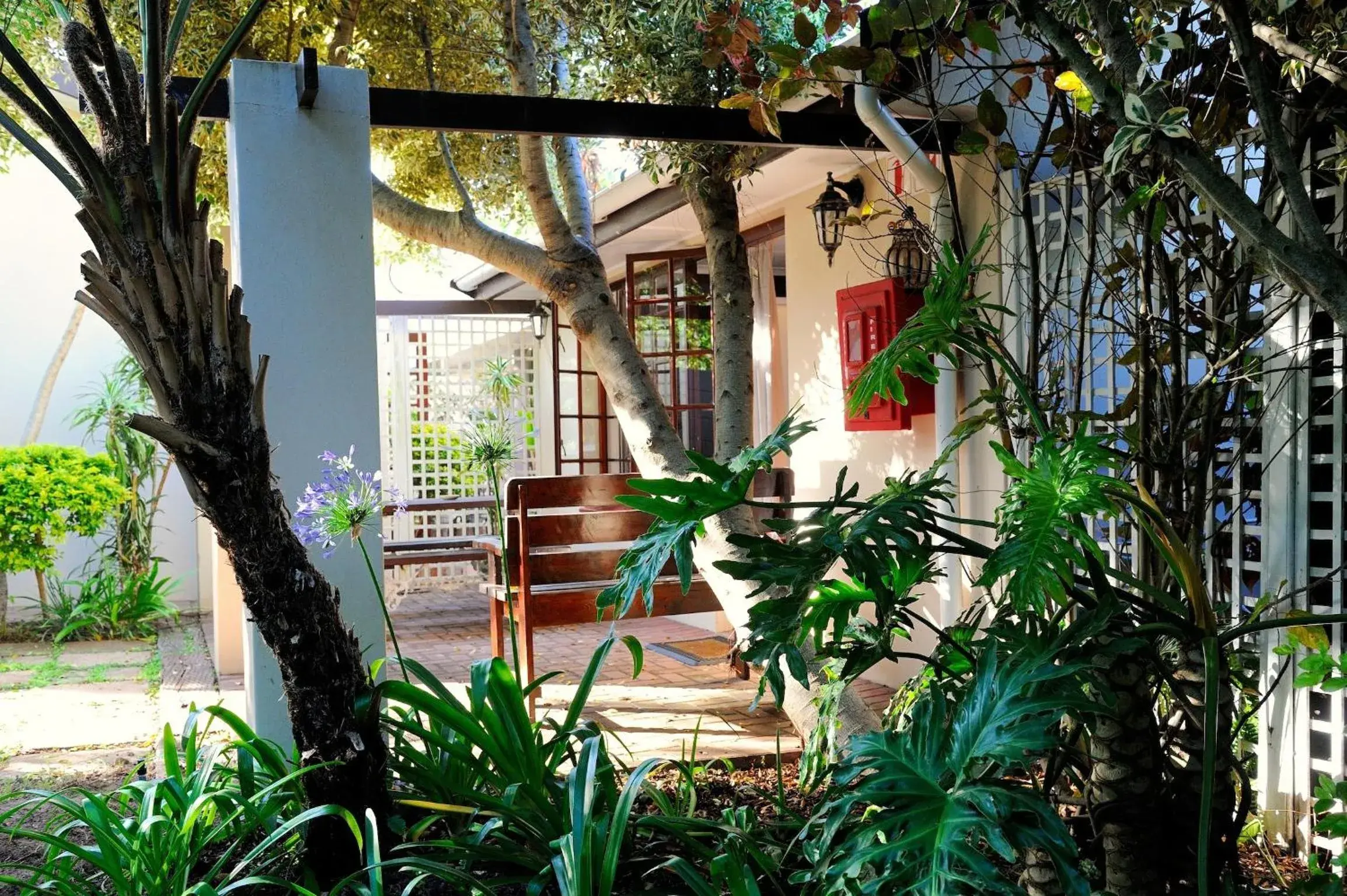 Patio in Bayside Guesthouse