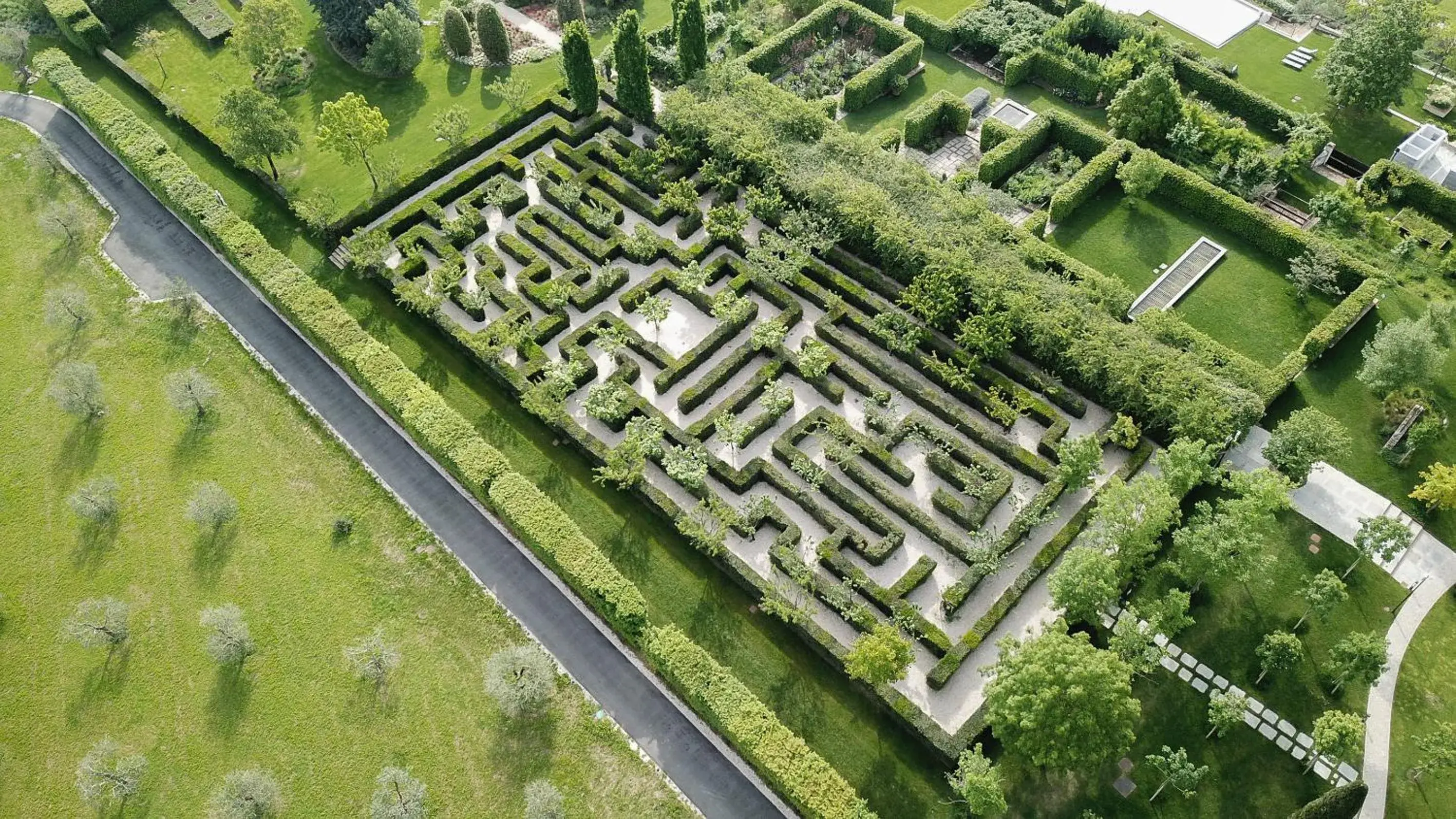 Garden in Palazzo di Varignana