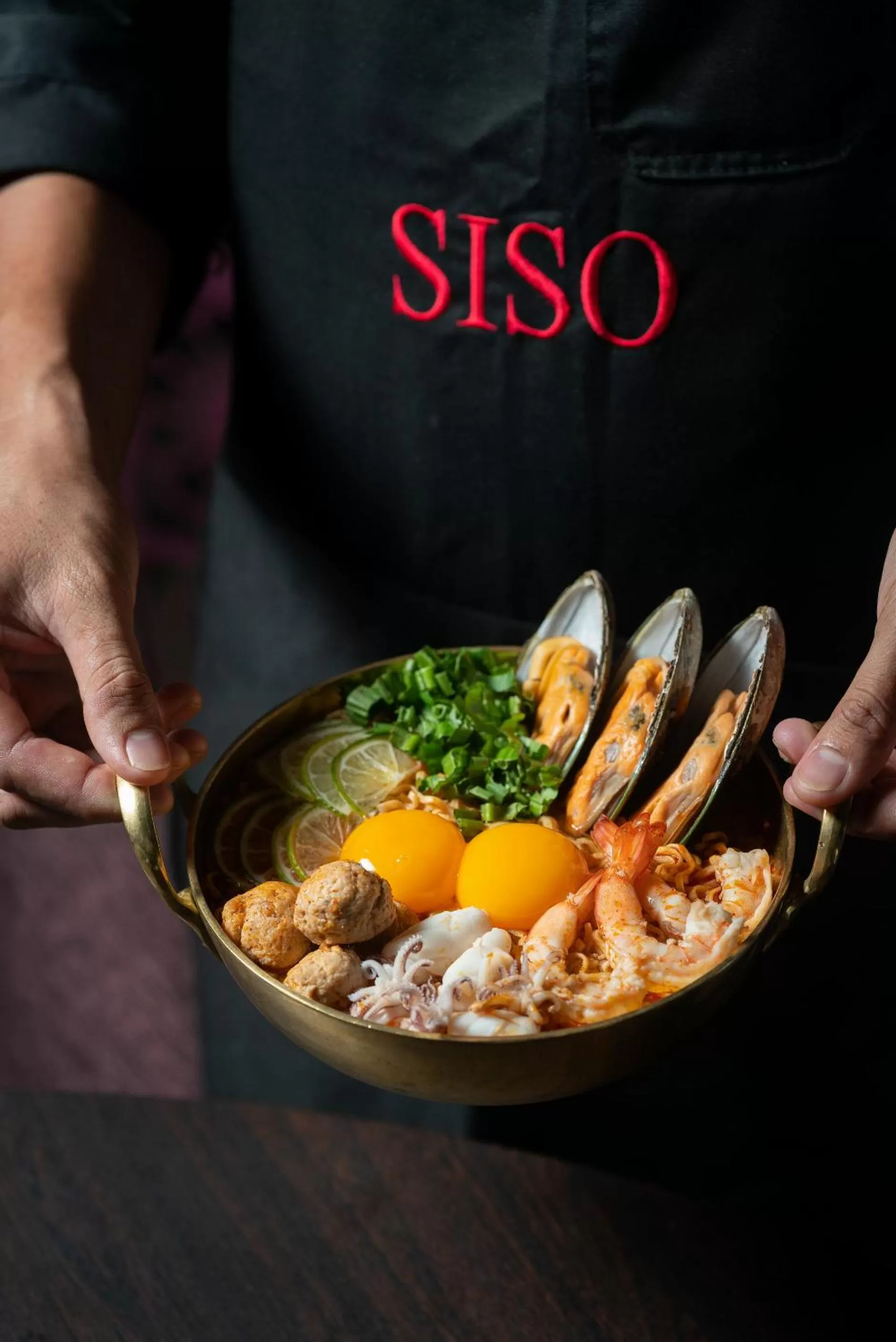 Food in Lotus Blanc Resort