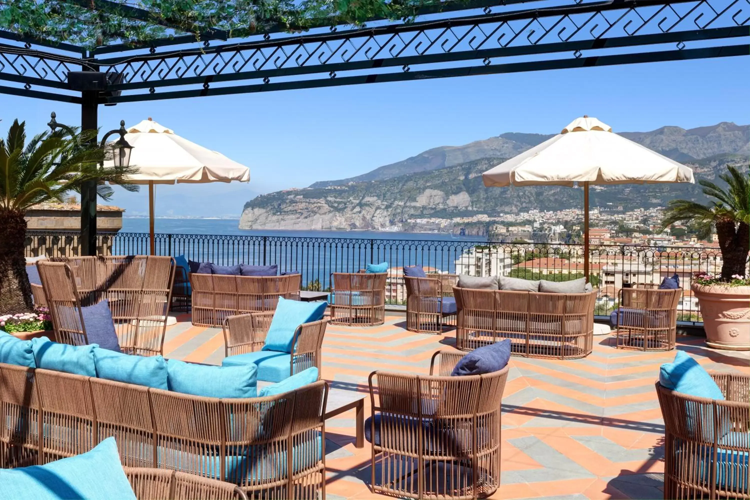 Balcony/Terrace in Grand Hotel Capodimonte