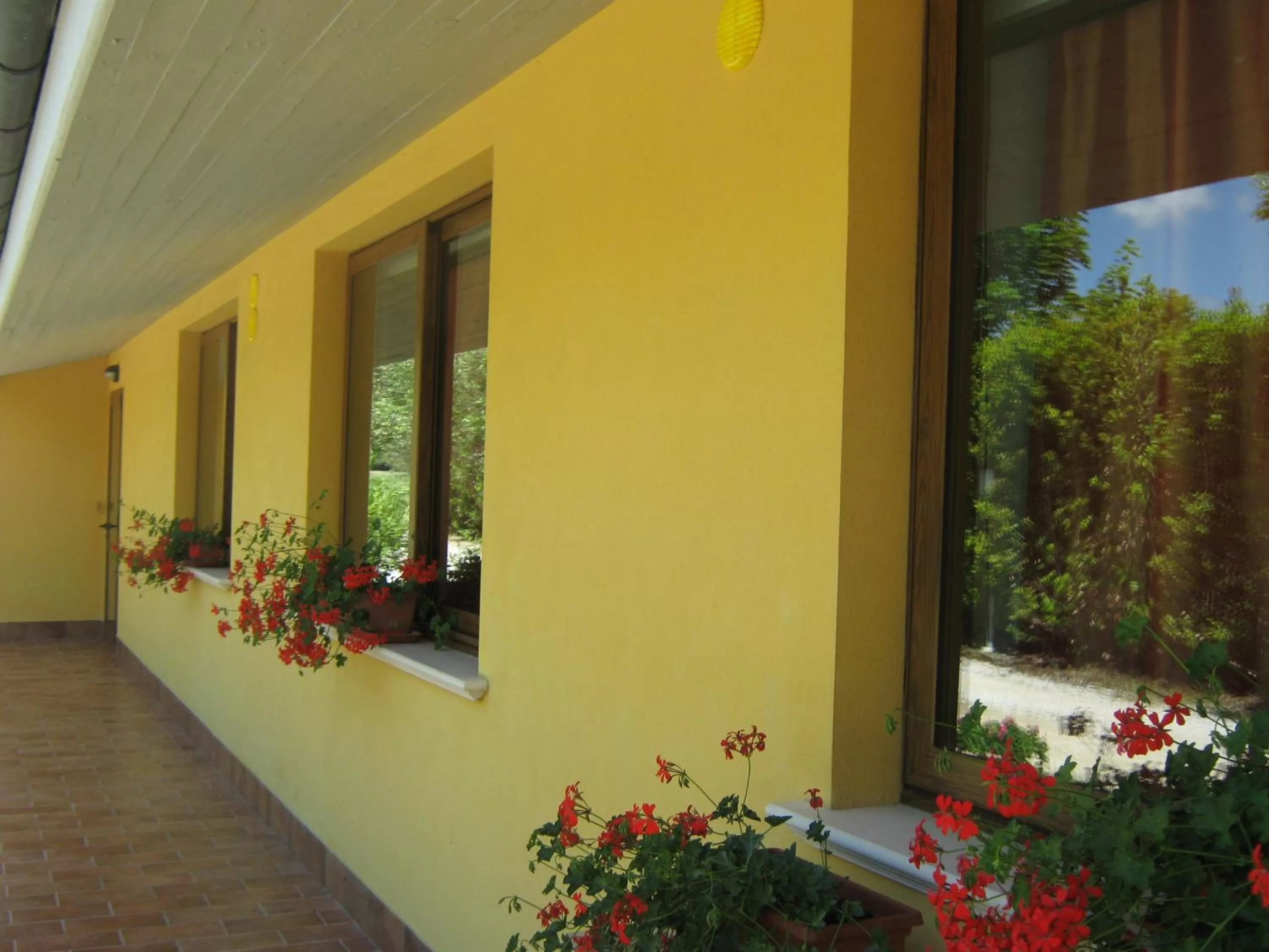 Quiet street view in B & B OASI