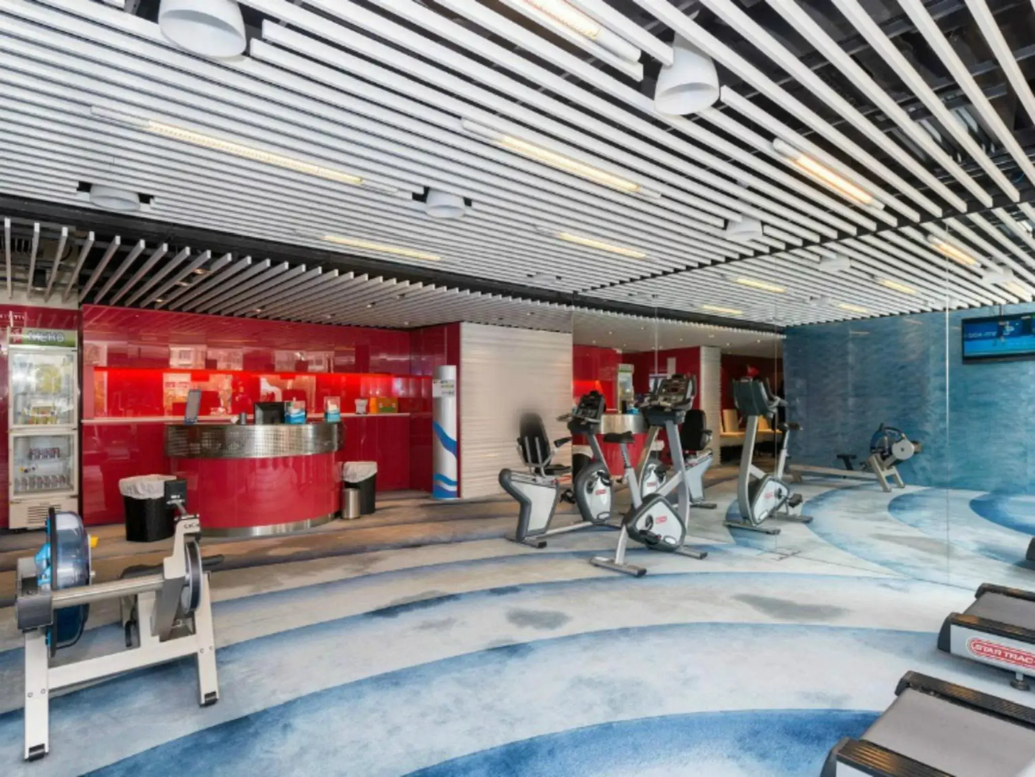 Fitness centre/facilities in Panda Hotel