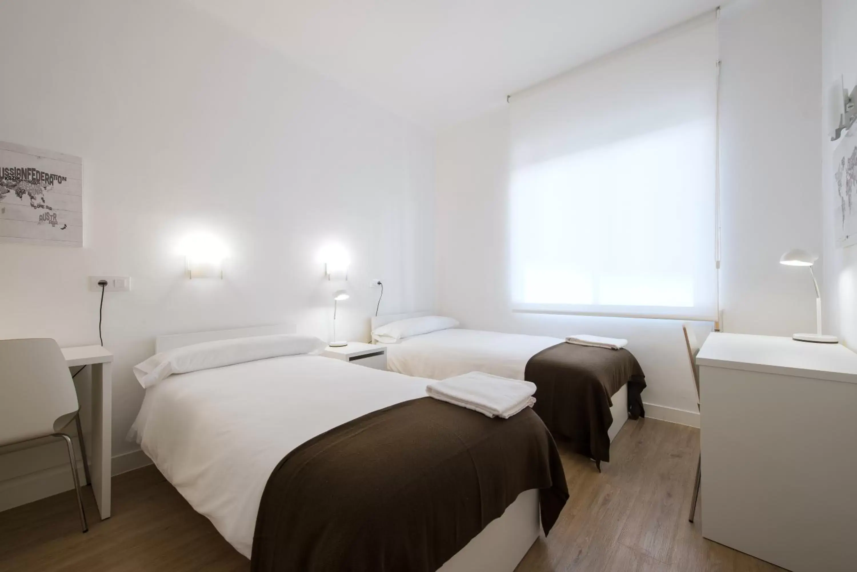 Bedroom, Bed in NeoMagna Madrid