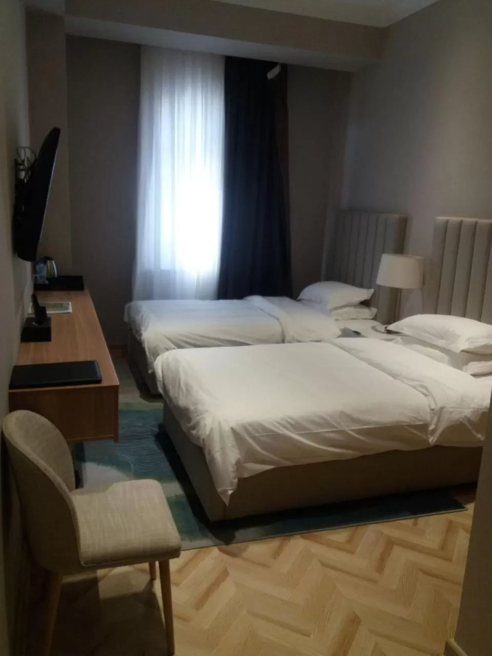 Bed in Termez Palace Hotel & Spa