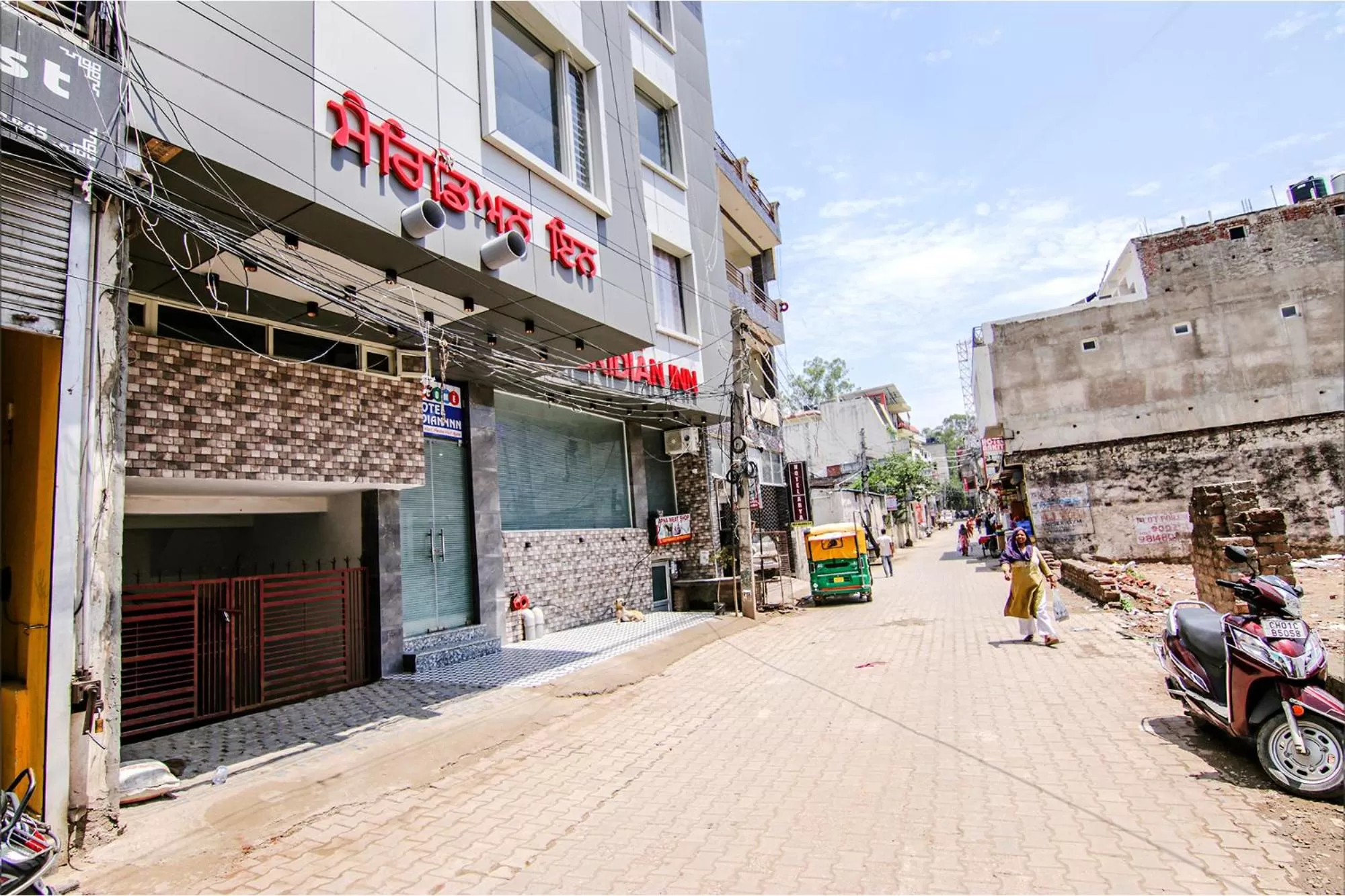 Property building in FabHotel Meridian Inn