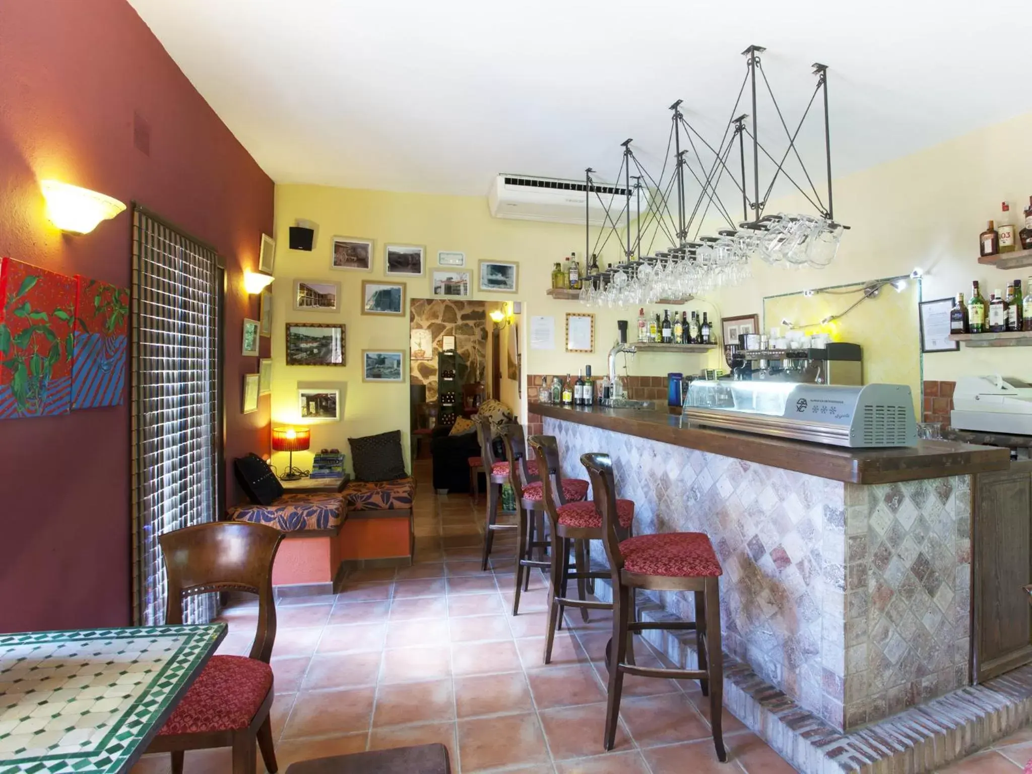 Lounge or bar, Lounge/Bar in Hotel Rural Molino del Puente Ronda