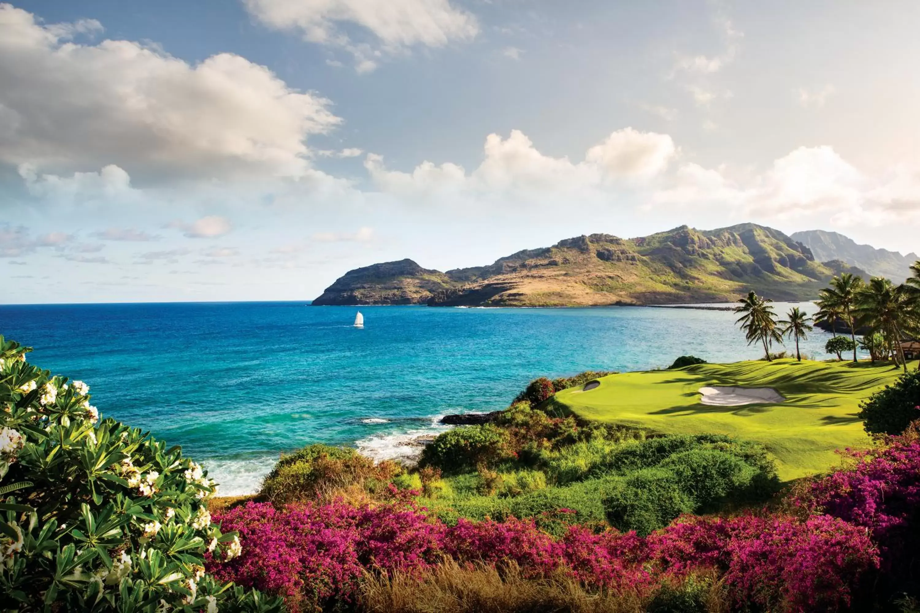 Golfcourse in The Royal Sonesta Kauai Resort Lihue