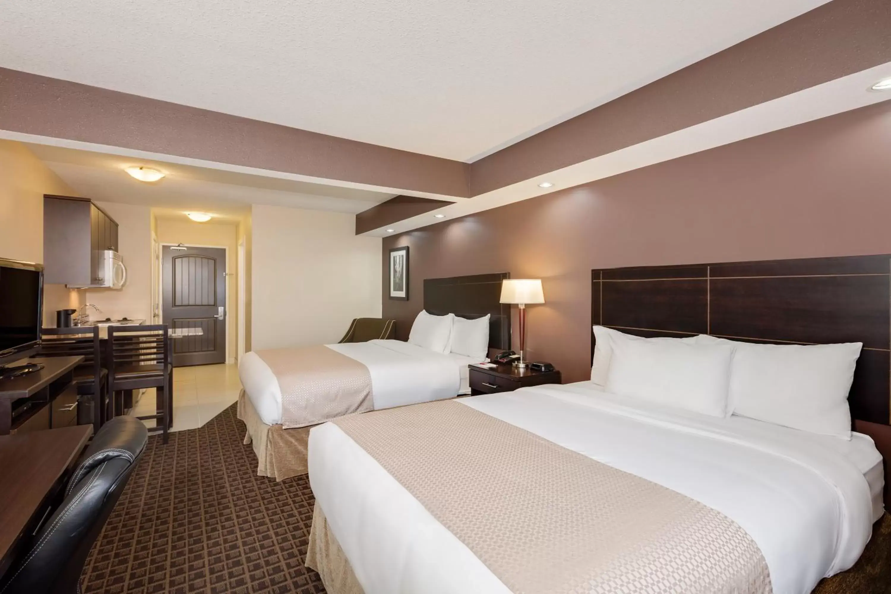Bedroom, Bed in Ramada by Wyndham Cold Lake