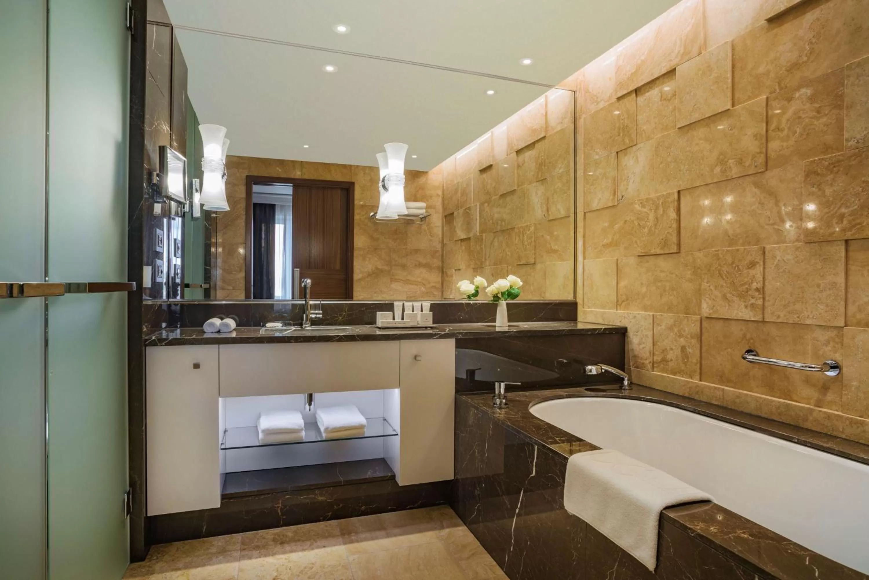 Bedroom in Grand Hotel Kempinski Riga