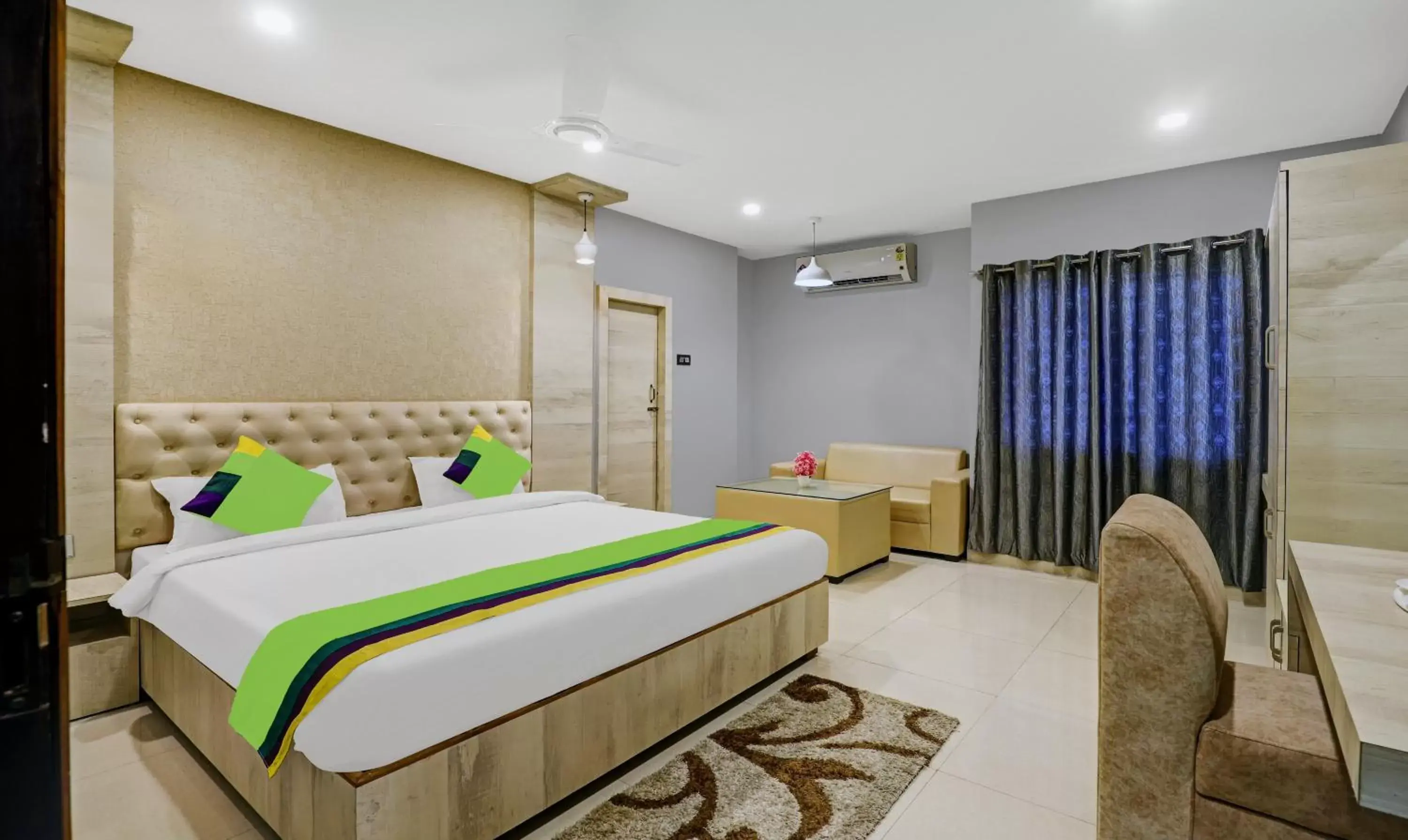 Bedroom, Bed in Treebo Spring Brook Bedroom, Bed in Treebo Spring Brook