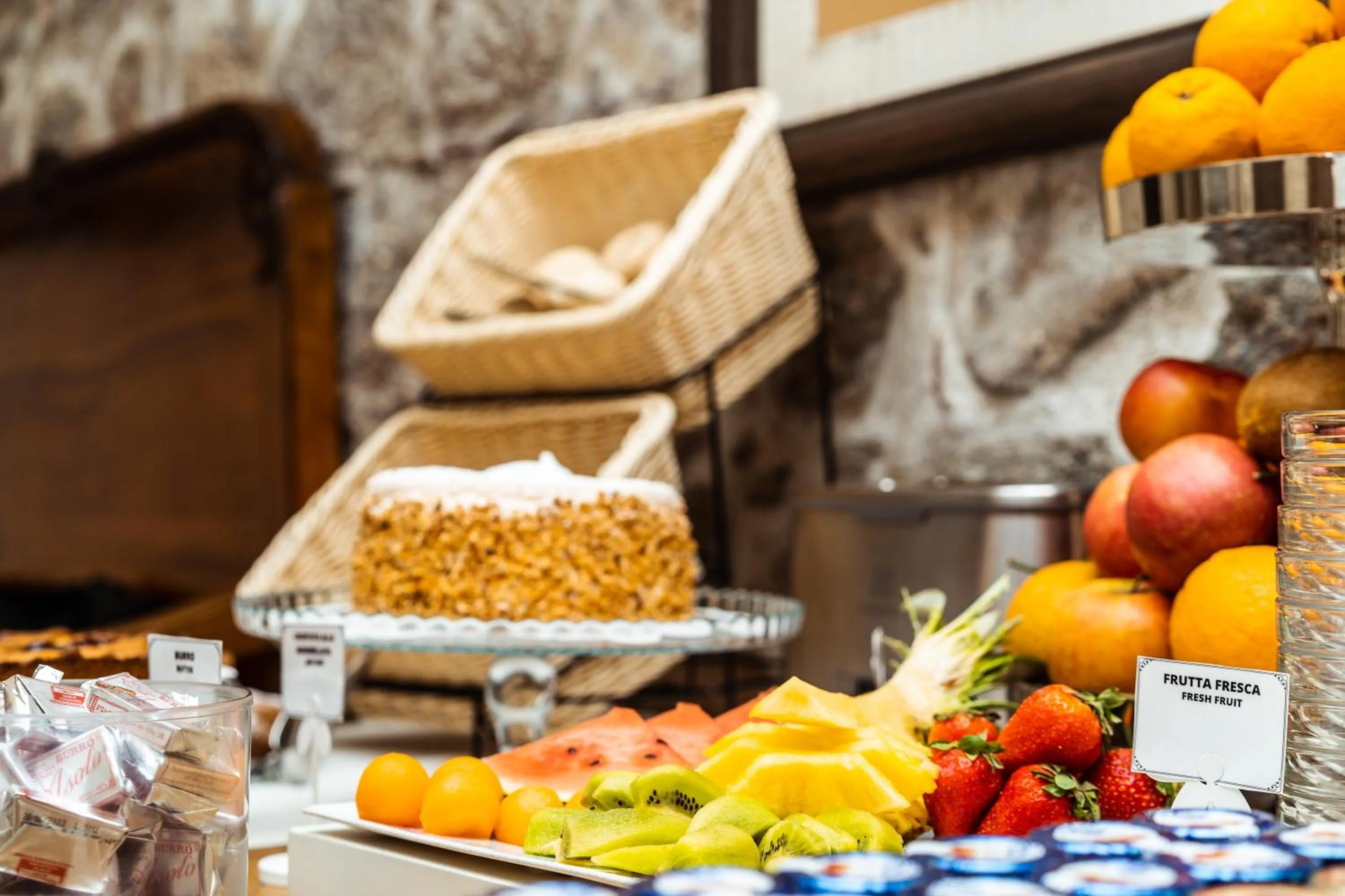 Breakfast in La Locanda Del Conte Mameli