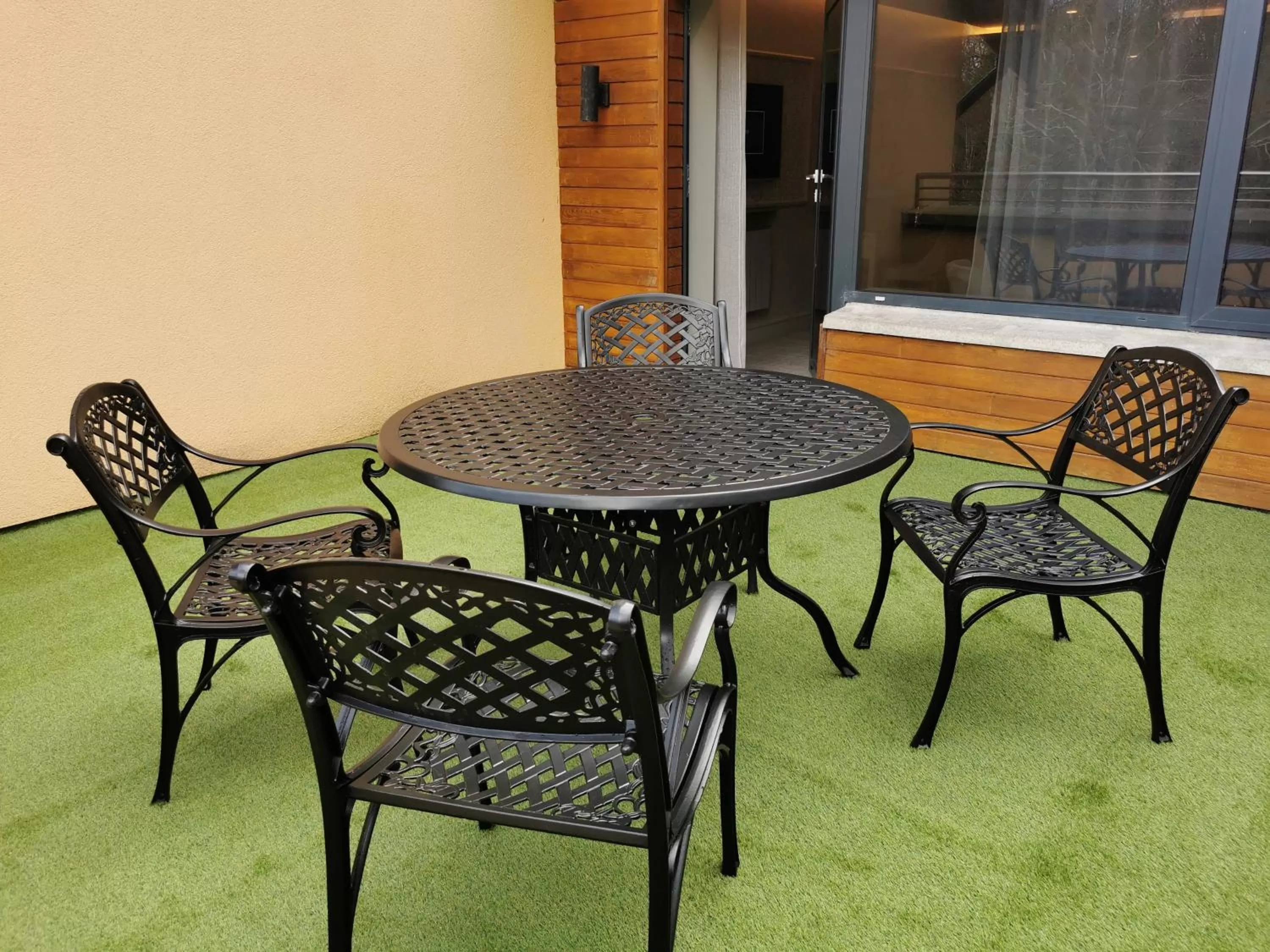 Patio in Errigal Country House Hotel