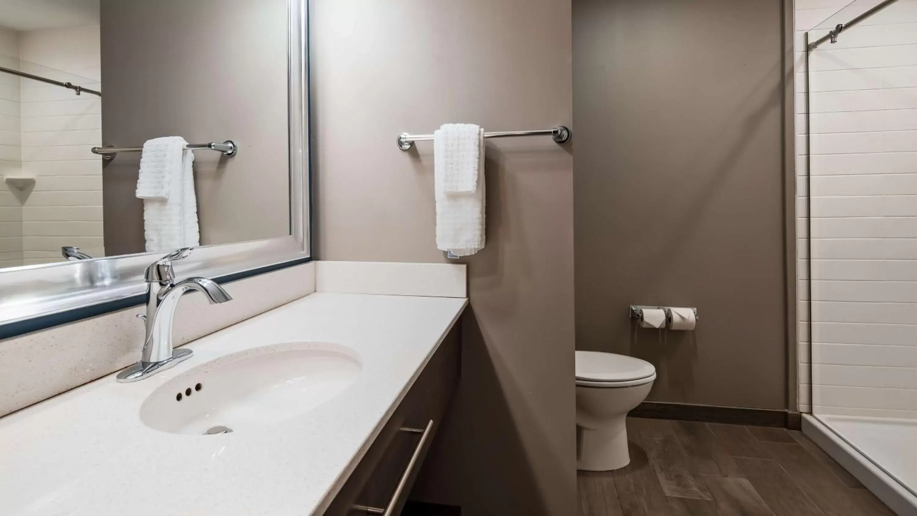 Toilet, Bathroom in Best Western Plus Erie Inn & Suites