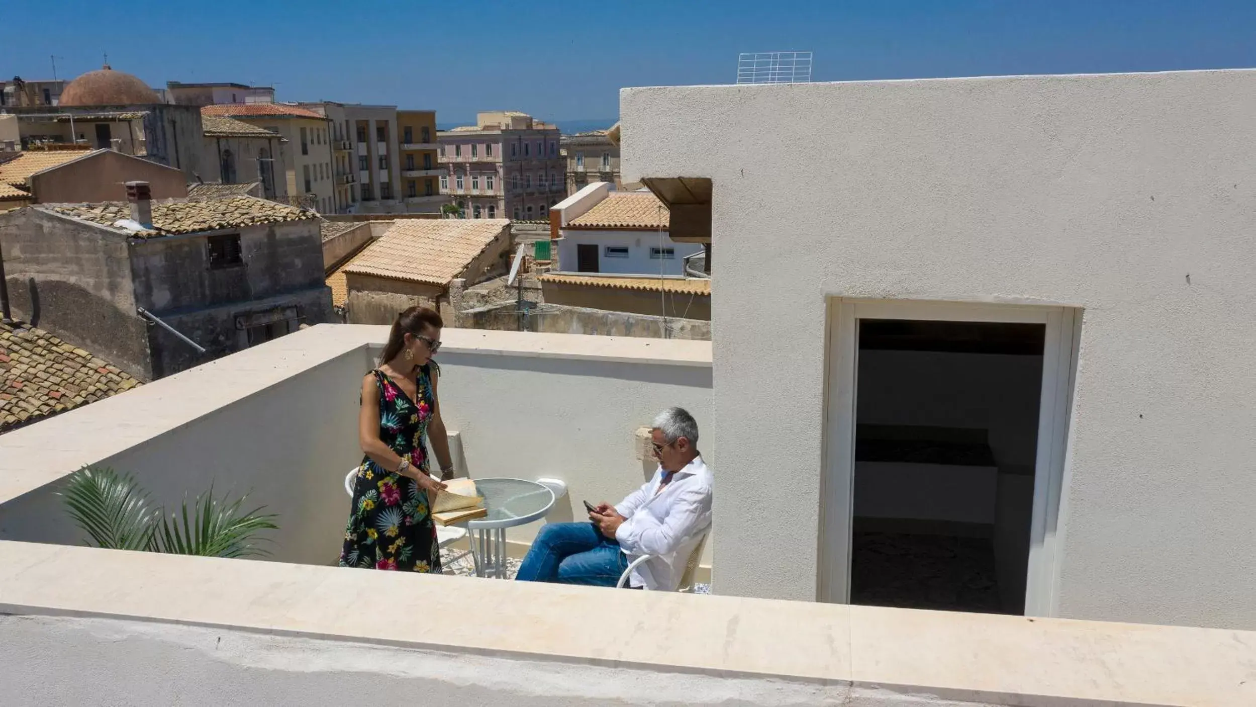 Balcony/Terrace in Ortigia Boutique Palace