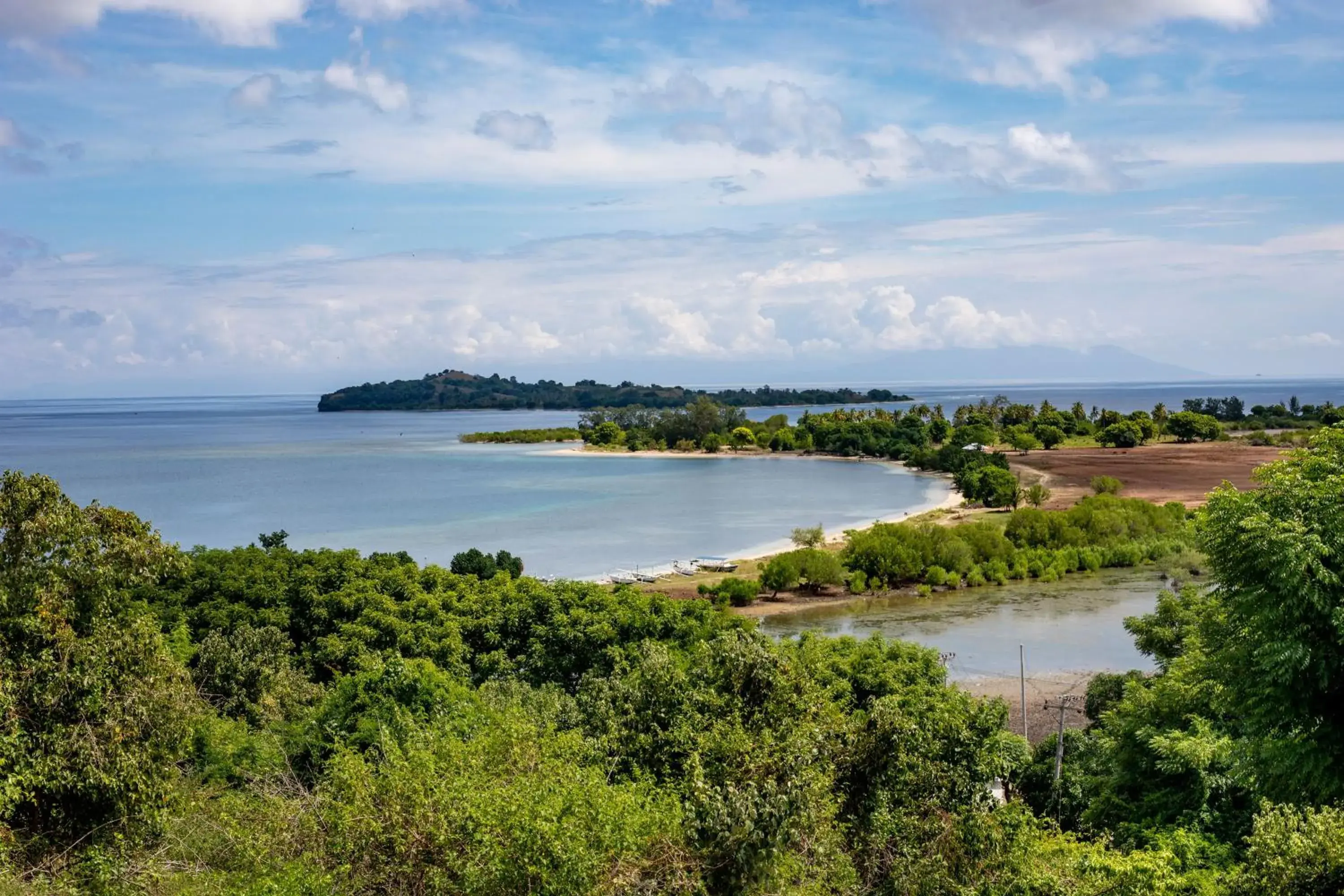 Natural landscape in Kokomo Resort Gili Gede