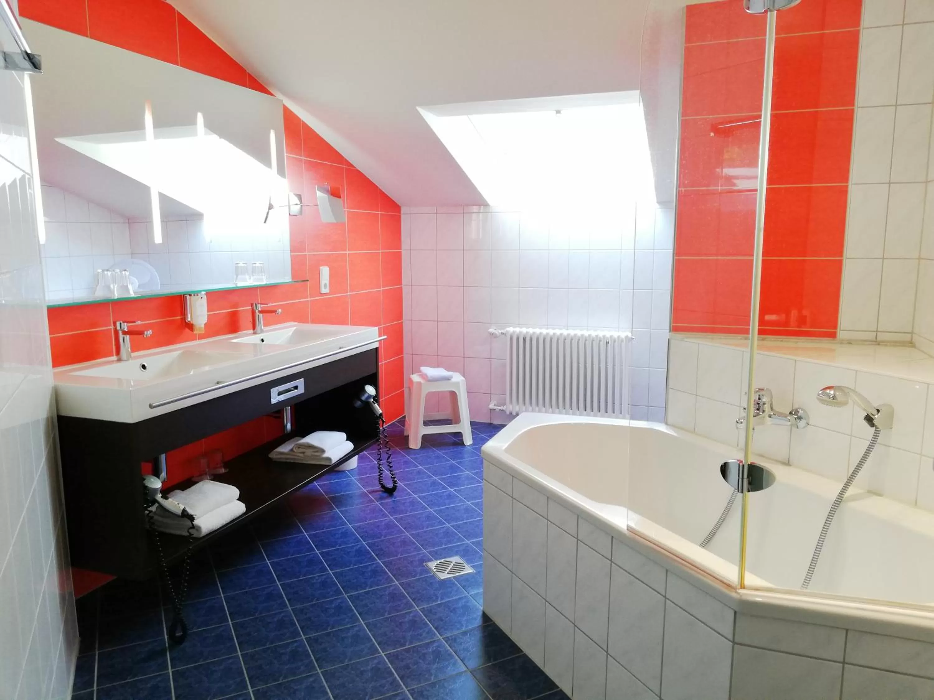 Shower in Parkhotel Bad Schandau mit SPA