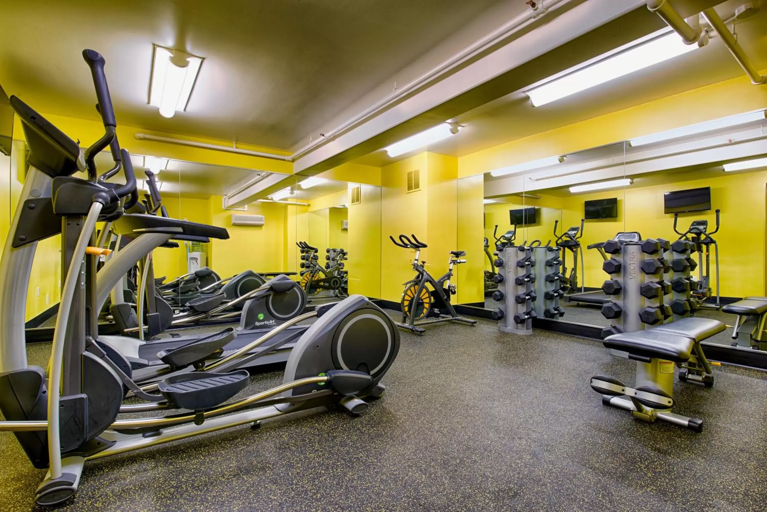 Fitness centre/facilities, Fitness Center/Facilities in Staypineapple, Hotel Rose, Downtown Portland