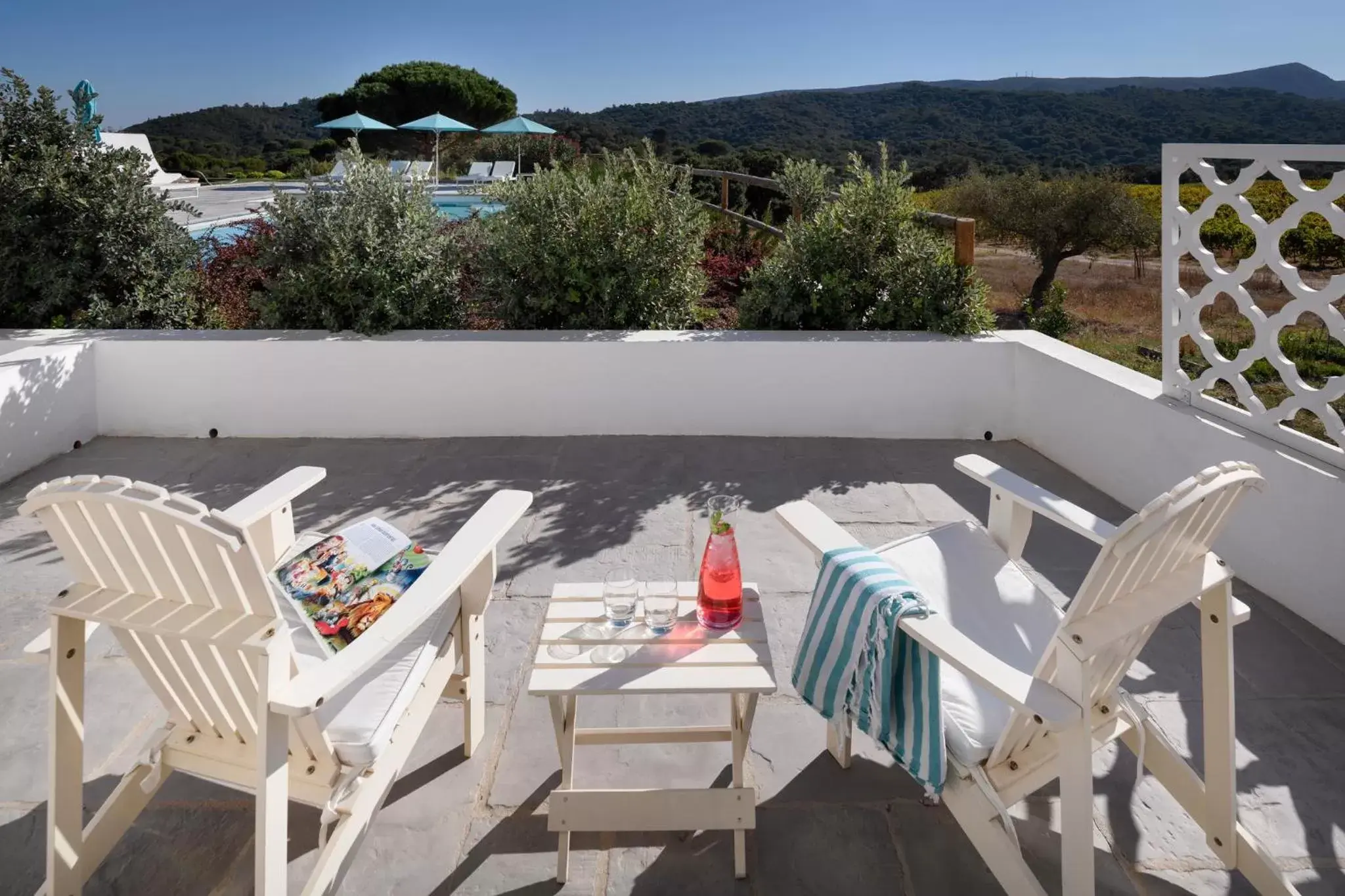 Balcony/Terrace in Hotel Casa Palmela - Small Luxury Hotels of The World, Hotel & Villas