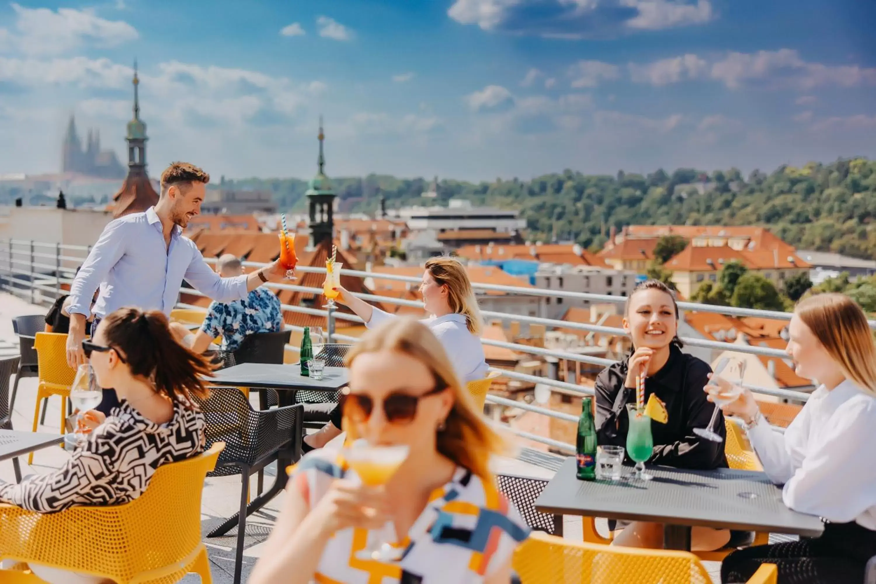 Balcony/Terrace in Metropolitan Old Town Hotel - Czech Leading Hotels