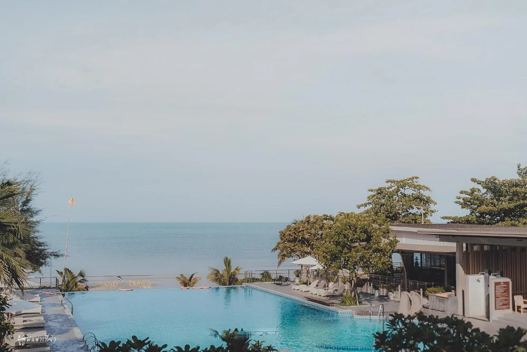 Natural landscape, Swimming Pool in Sand Dunes Chaolao Beach Resort