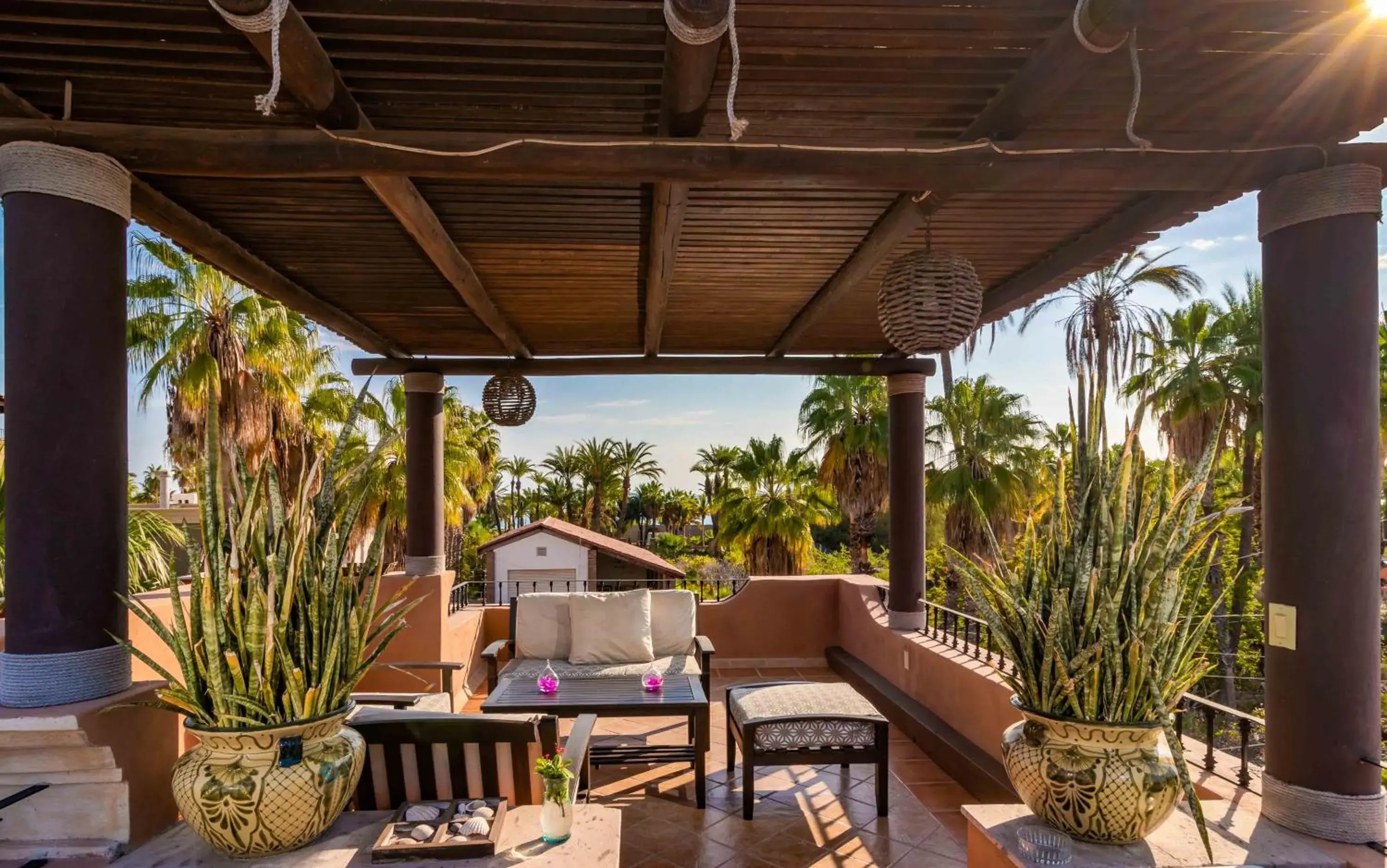 Patio in Posada del Cortes