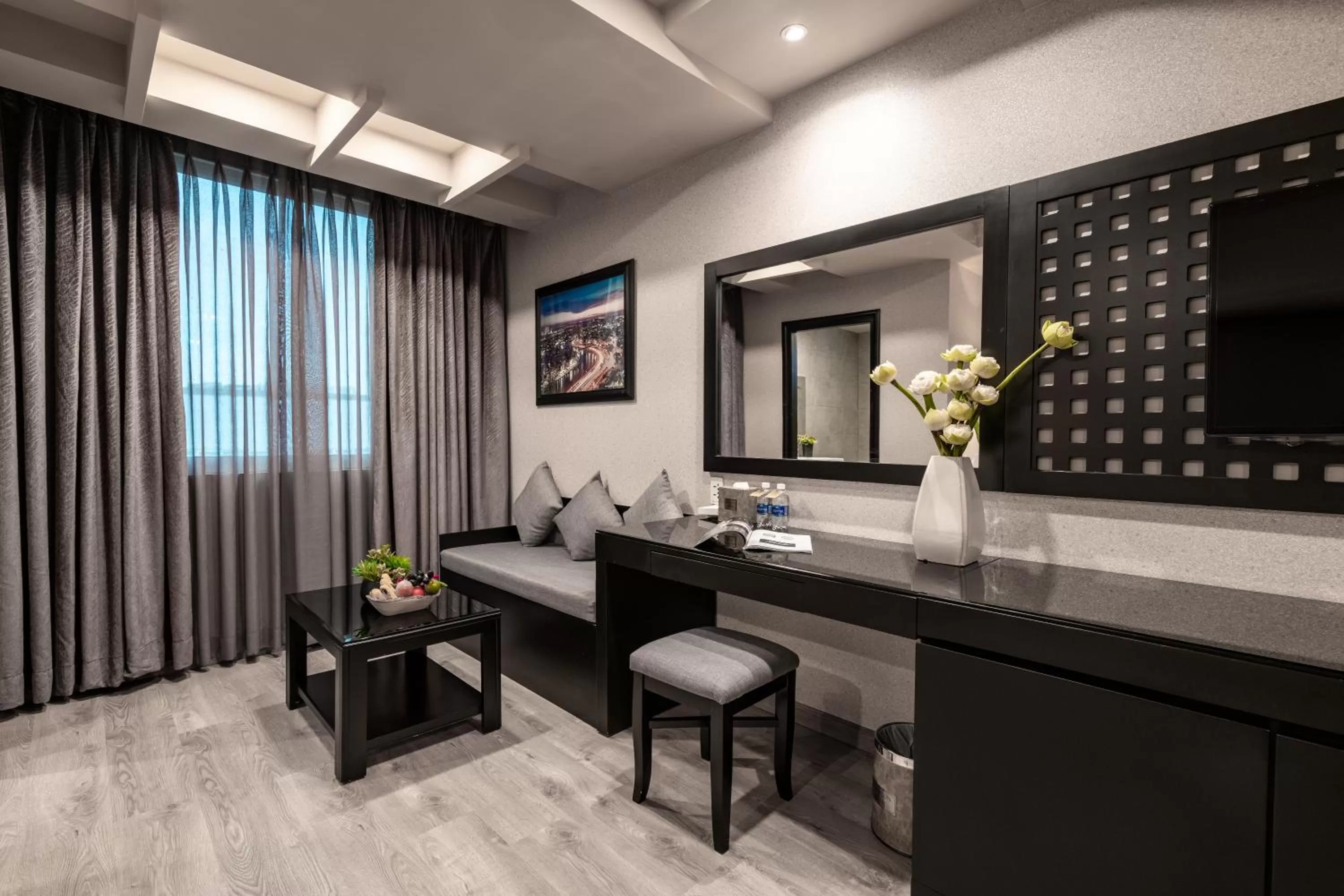 Seating area in Paragon Saigon Hotel