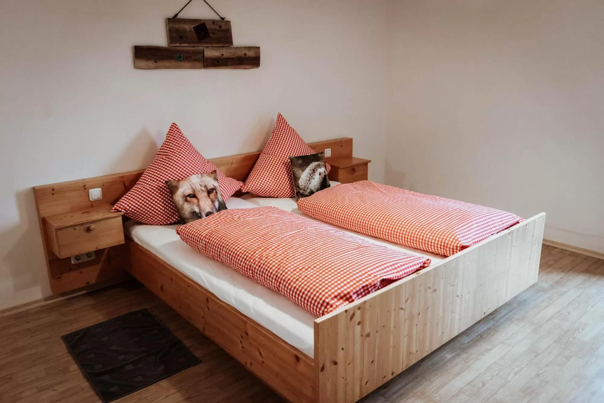 Bedroom, Bed in Berggasthof Hochpröller