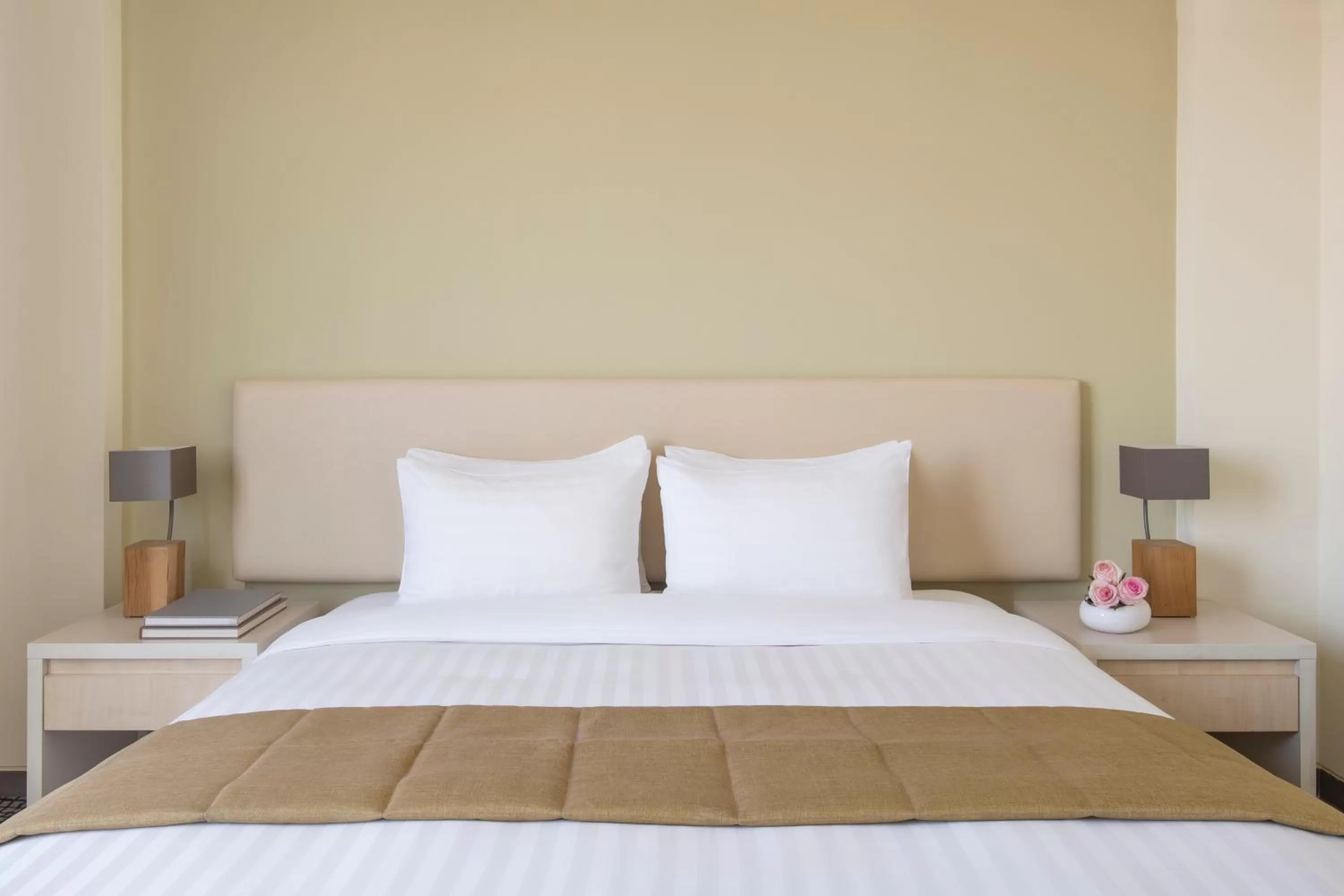 Bed in Bristoria Hotel Erbil