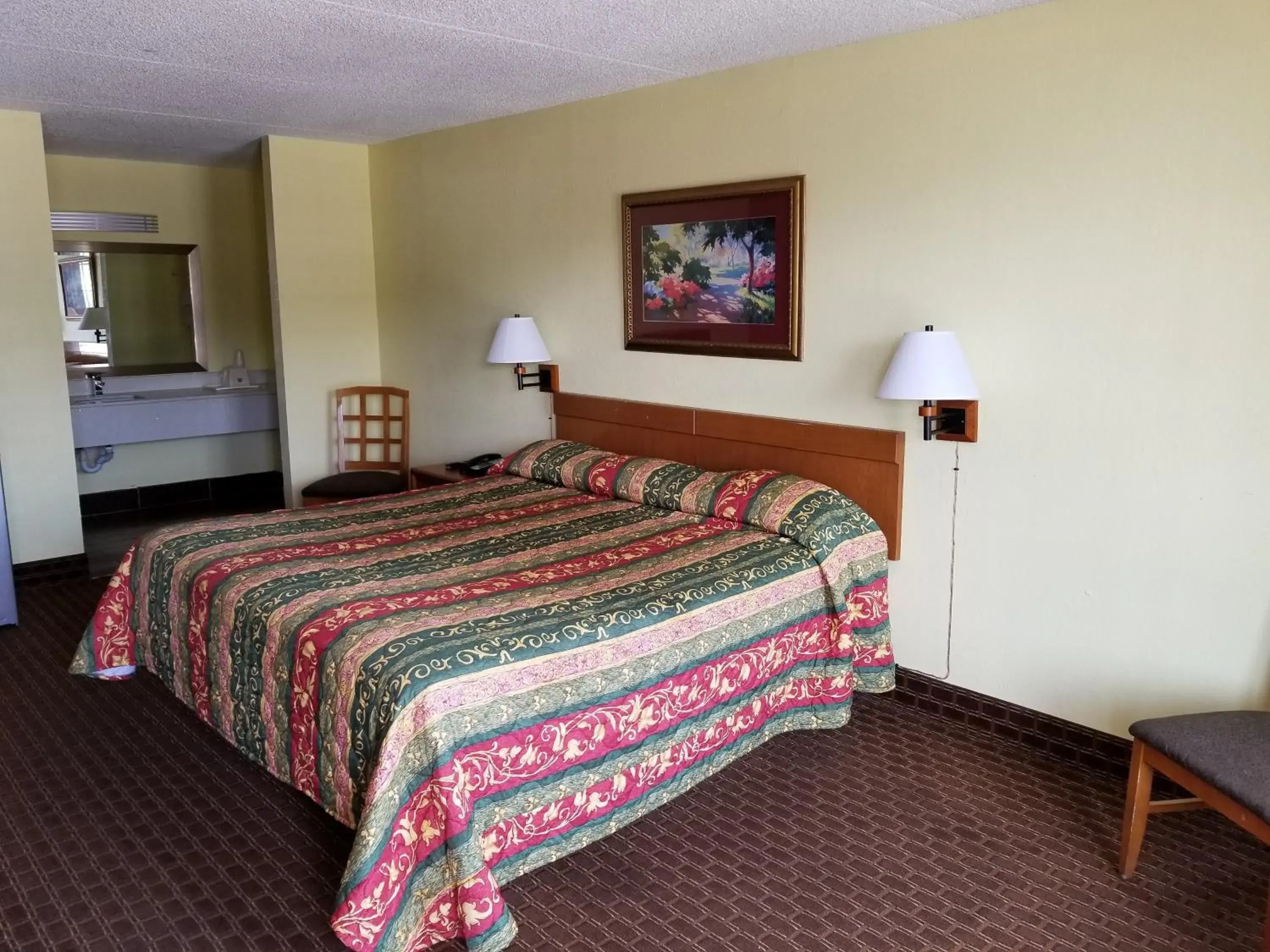 Bed in Hermitage Inn